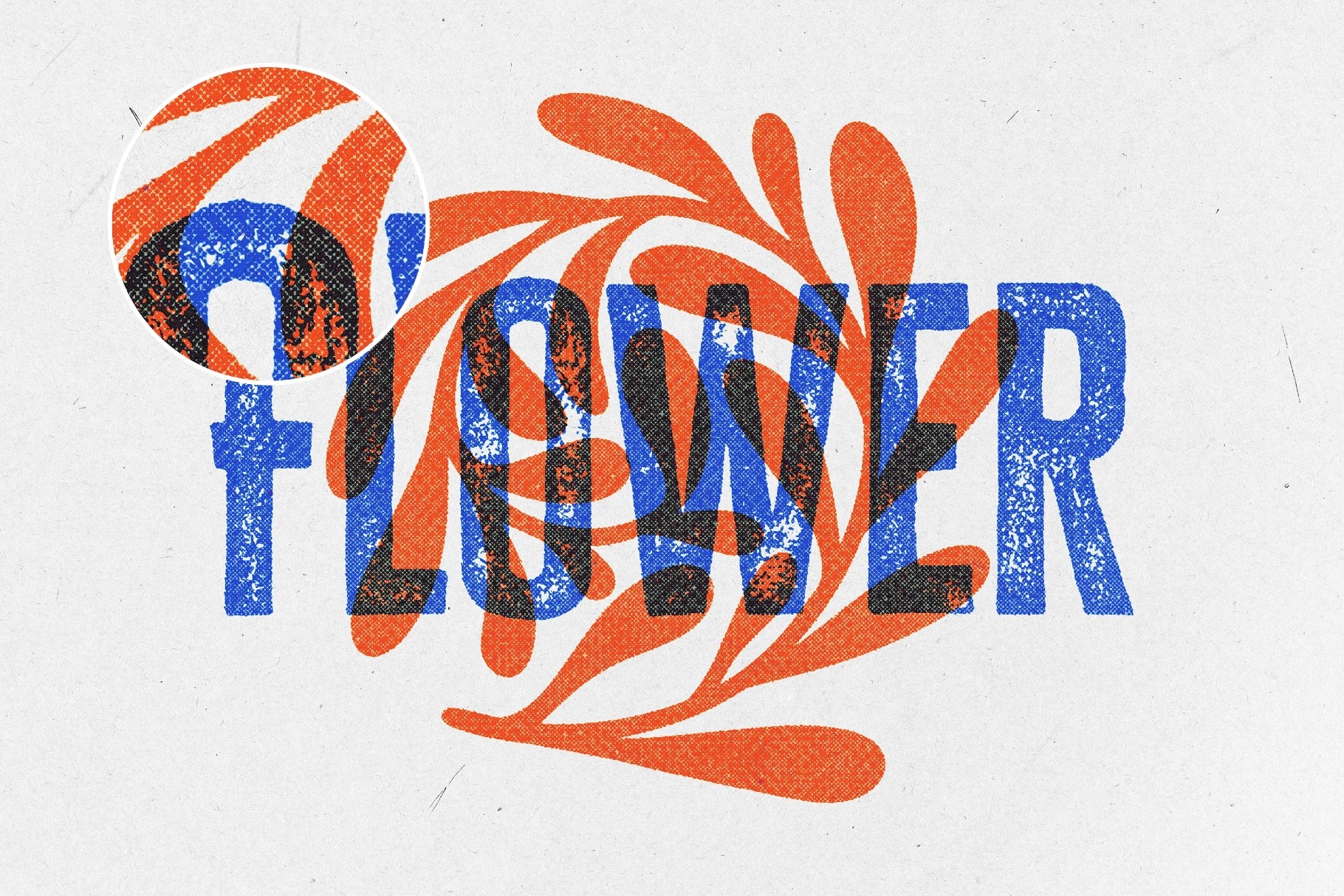 Vintage Overprint Grunge Effect