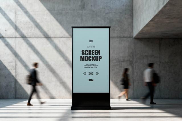 Gallery Digital Signage Screen
