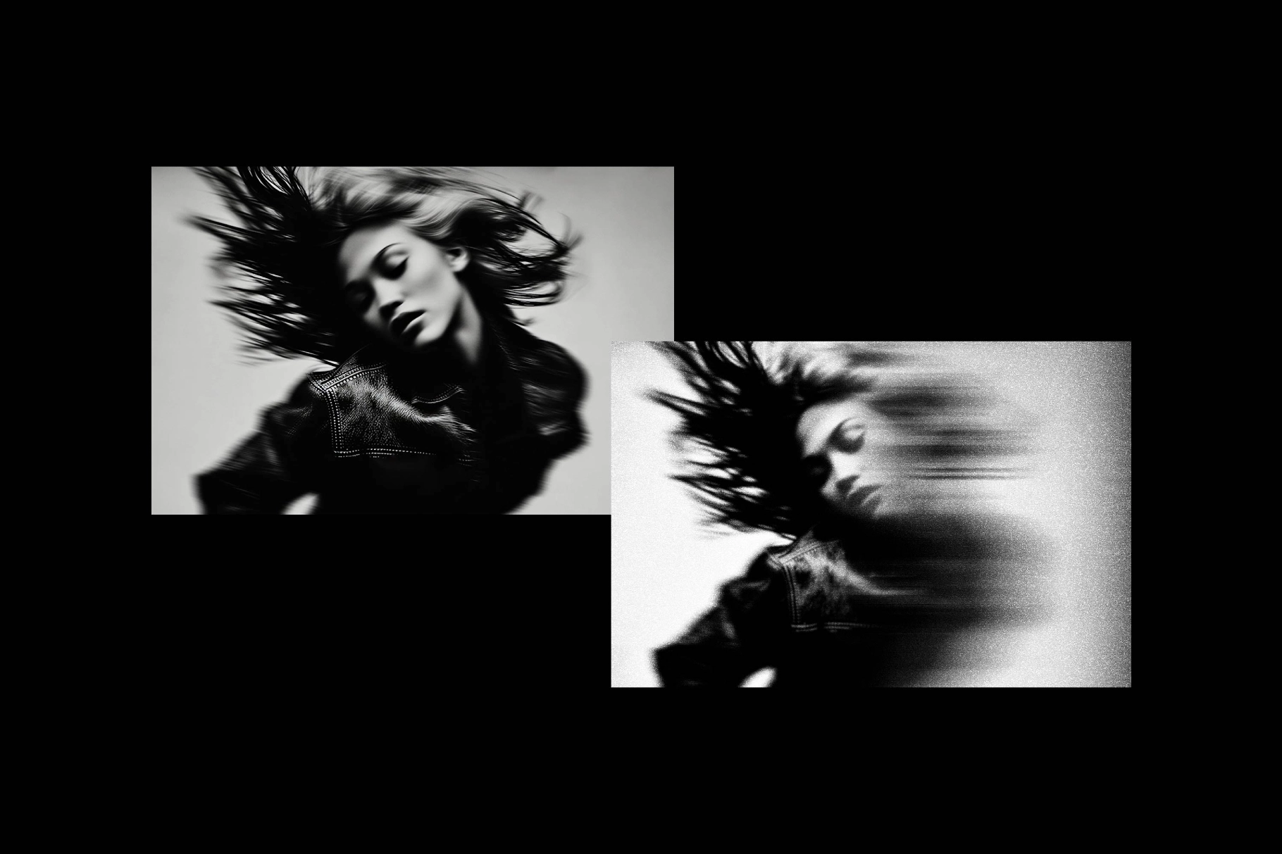 Noisy Blur Photo Effect