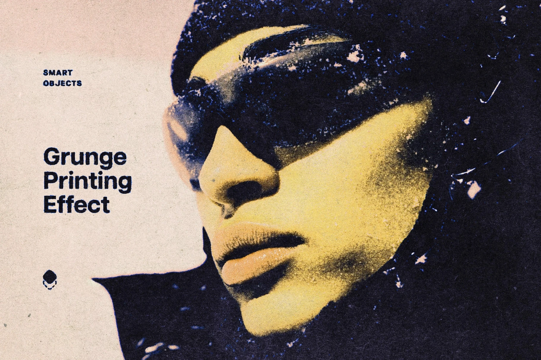 Grunge Risoprint Photo Effect