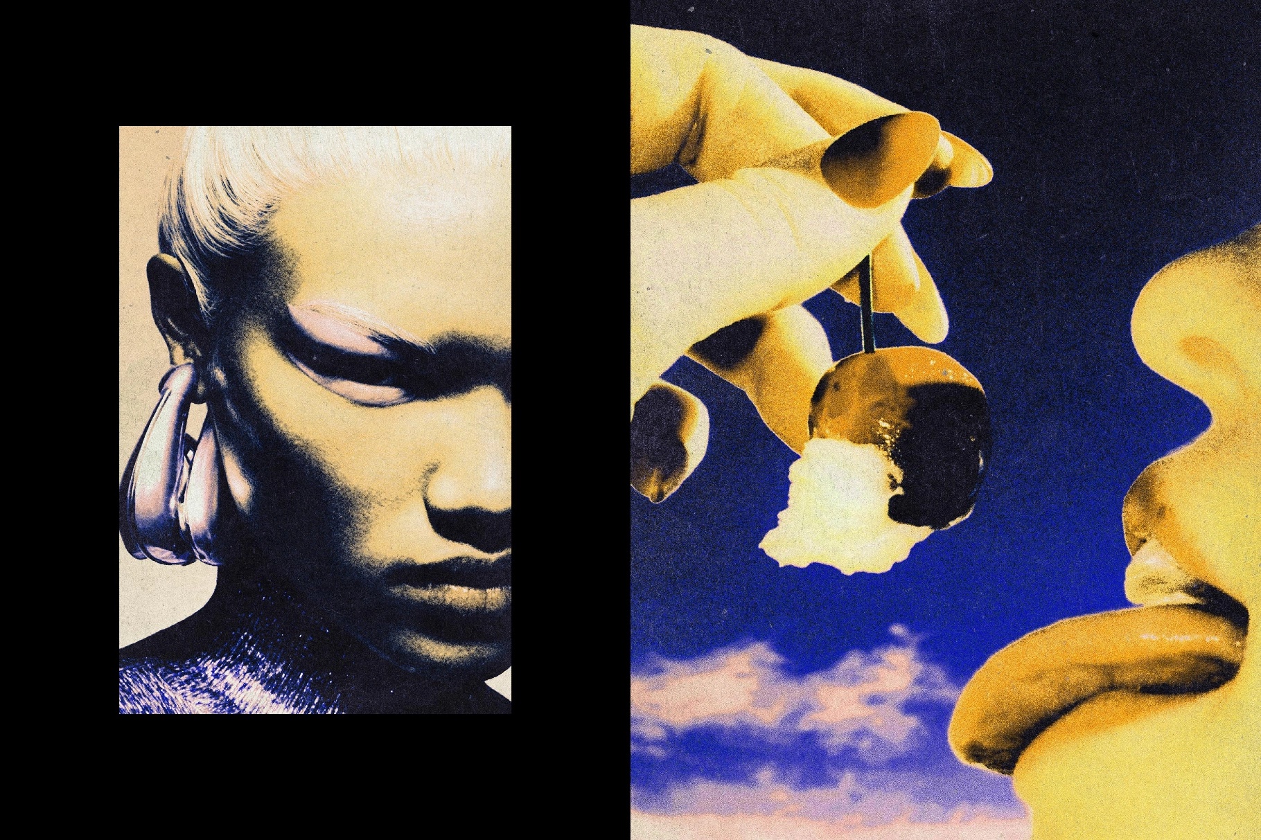 Grunge Risoprint Photo Effect