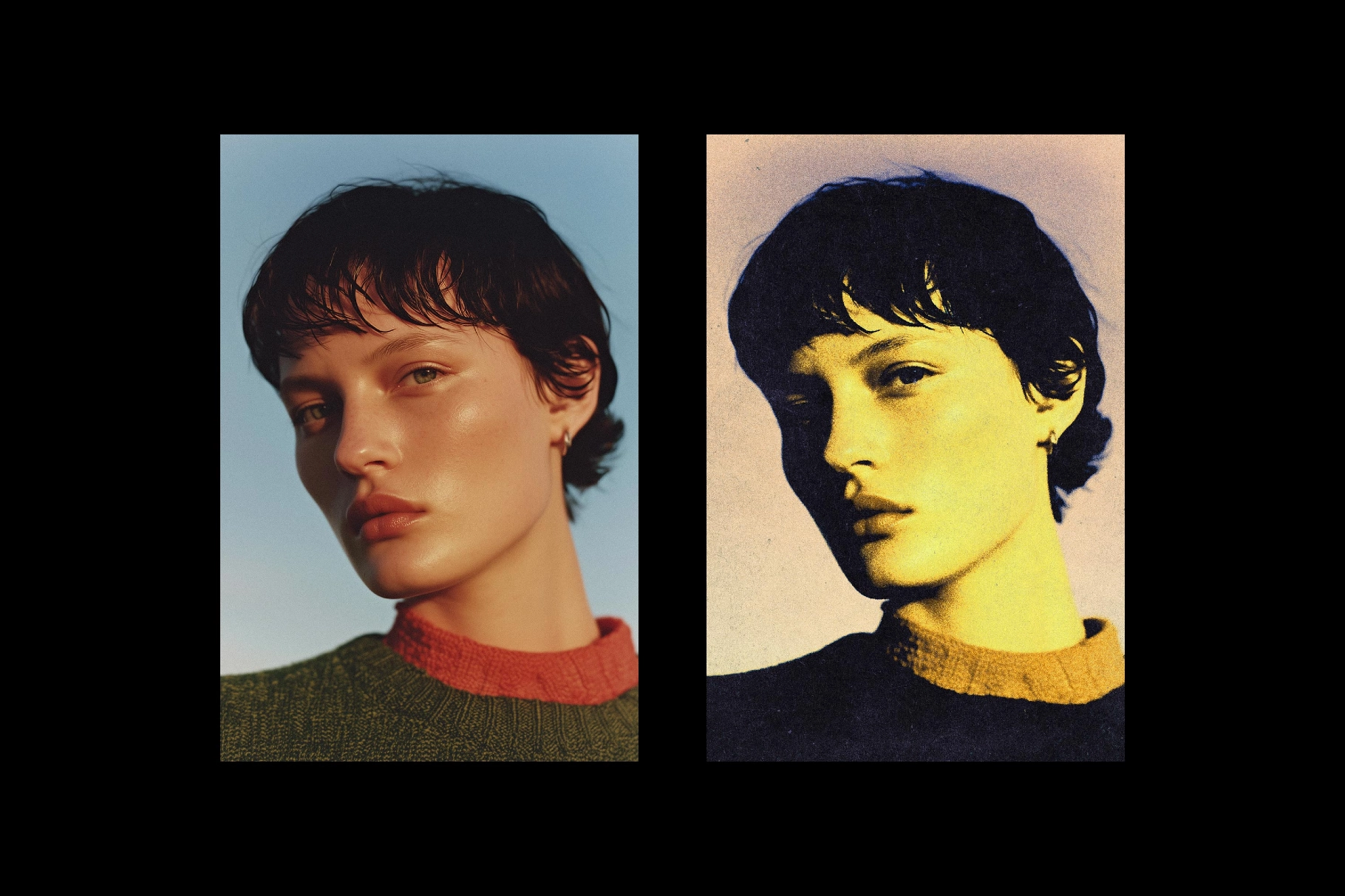 Grunge Risoprint Photo Effect