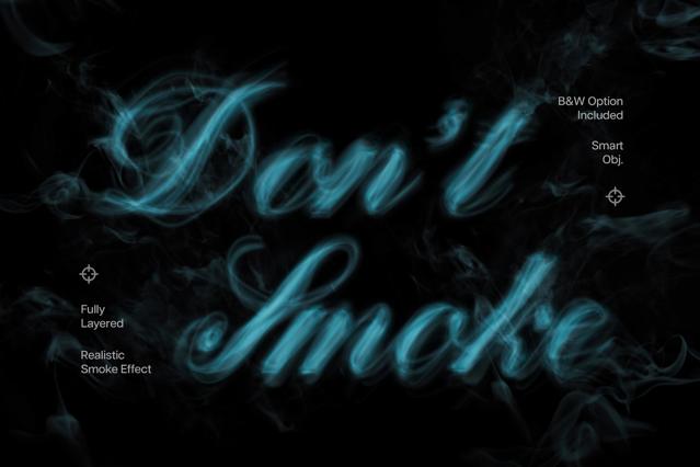 Smoke Text Effect