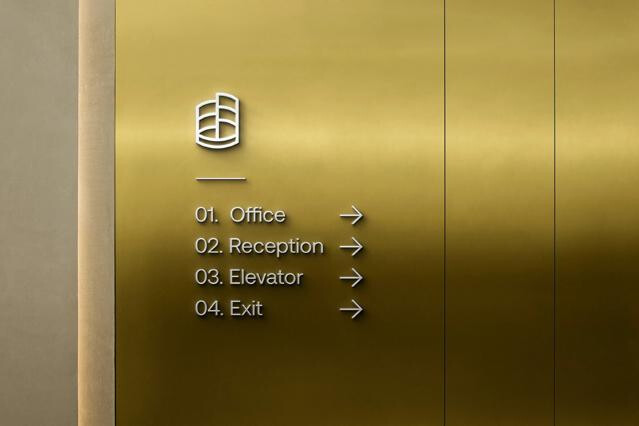 Elevator Lobby Wall Mockup