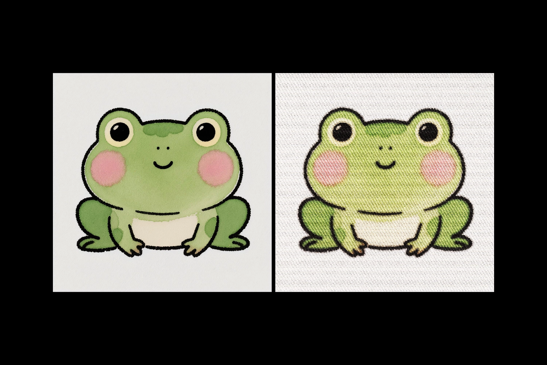 Embroidery Stitch Texture Effect