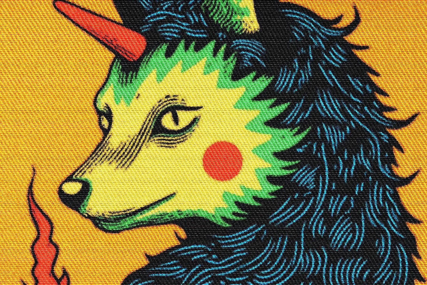 Embroidery Stitch Texture Effect