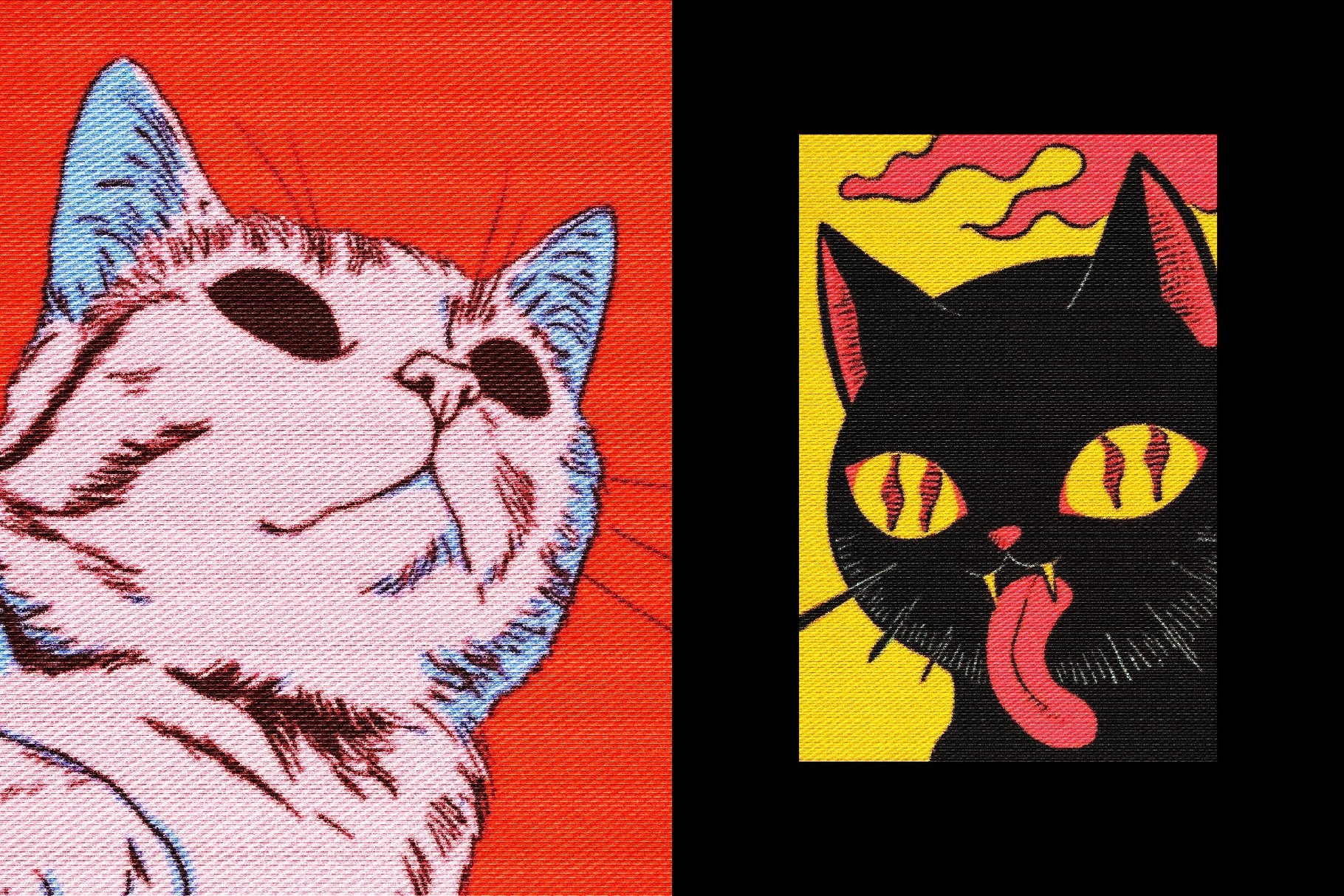 Embroidery Stitch Texture Effect