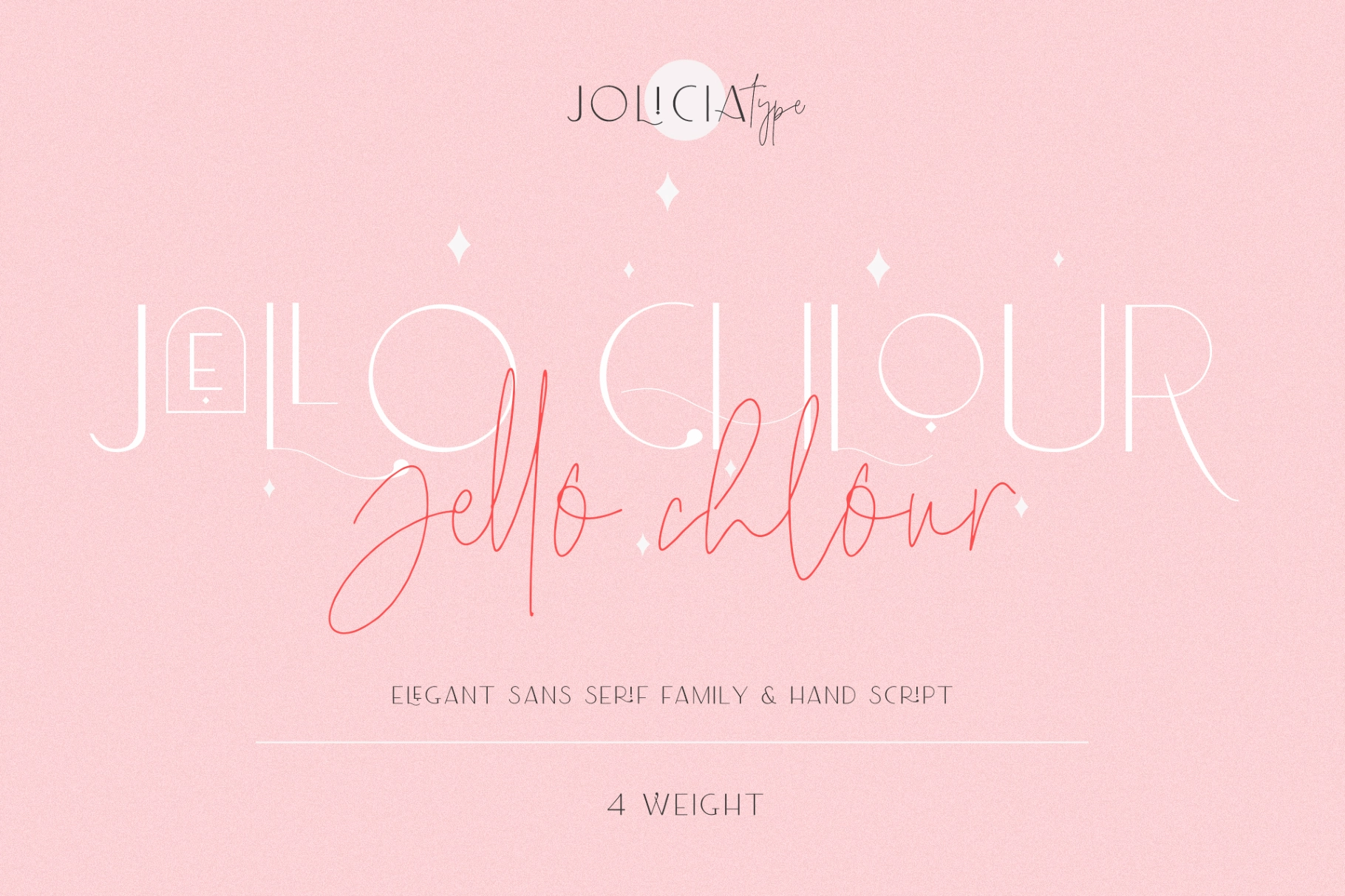 Jello Chlour - Display Font