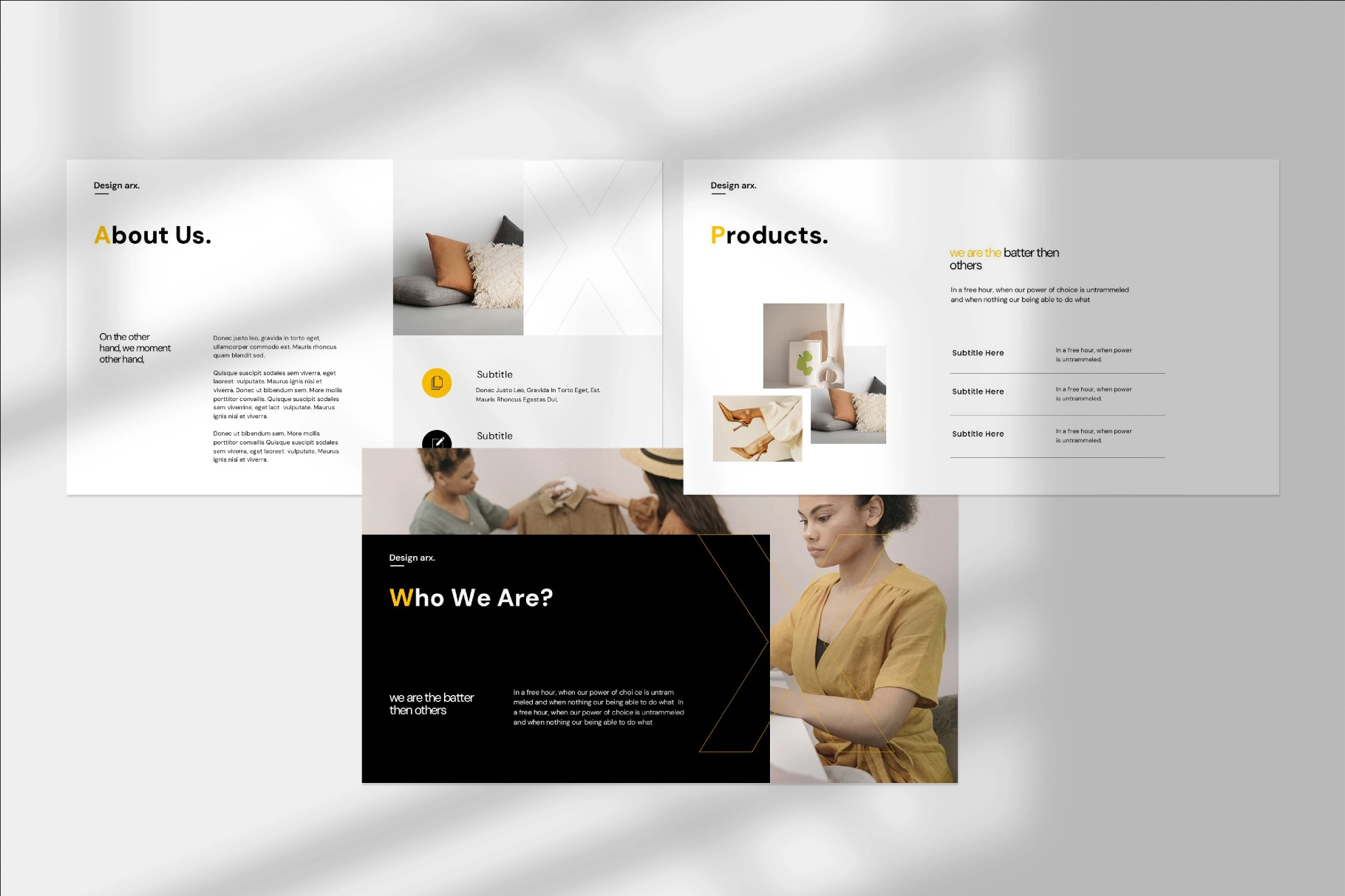Studio Minimal Presentation Template