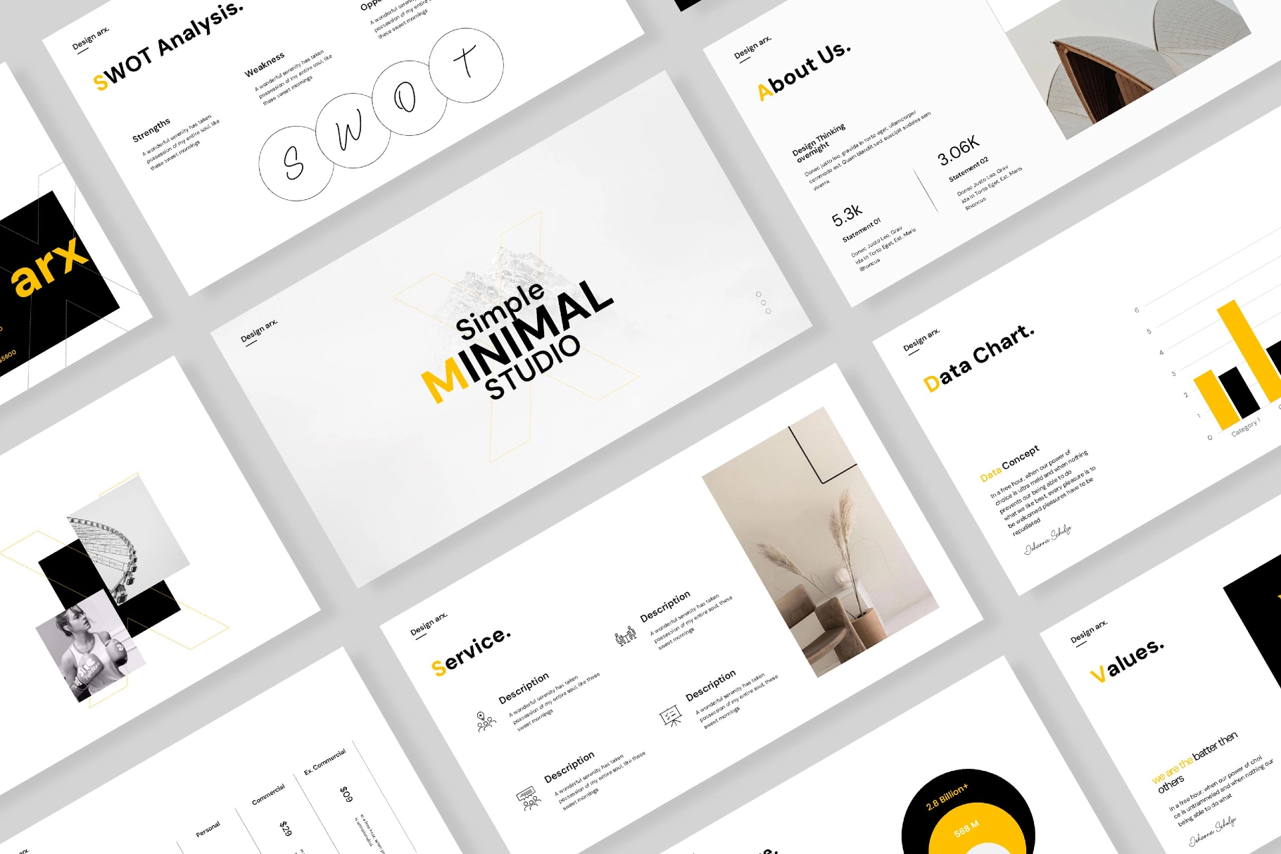 Studio Minimal Presentation Template