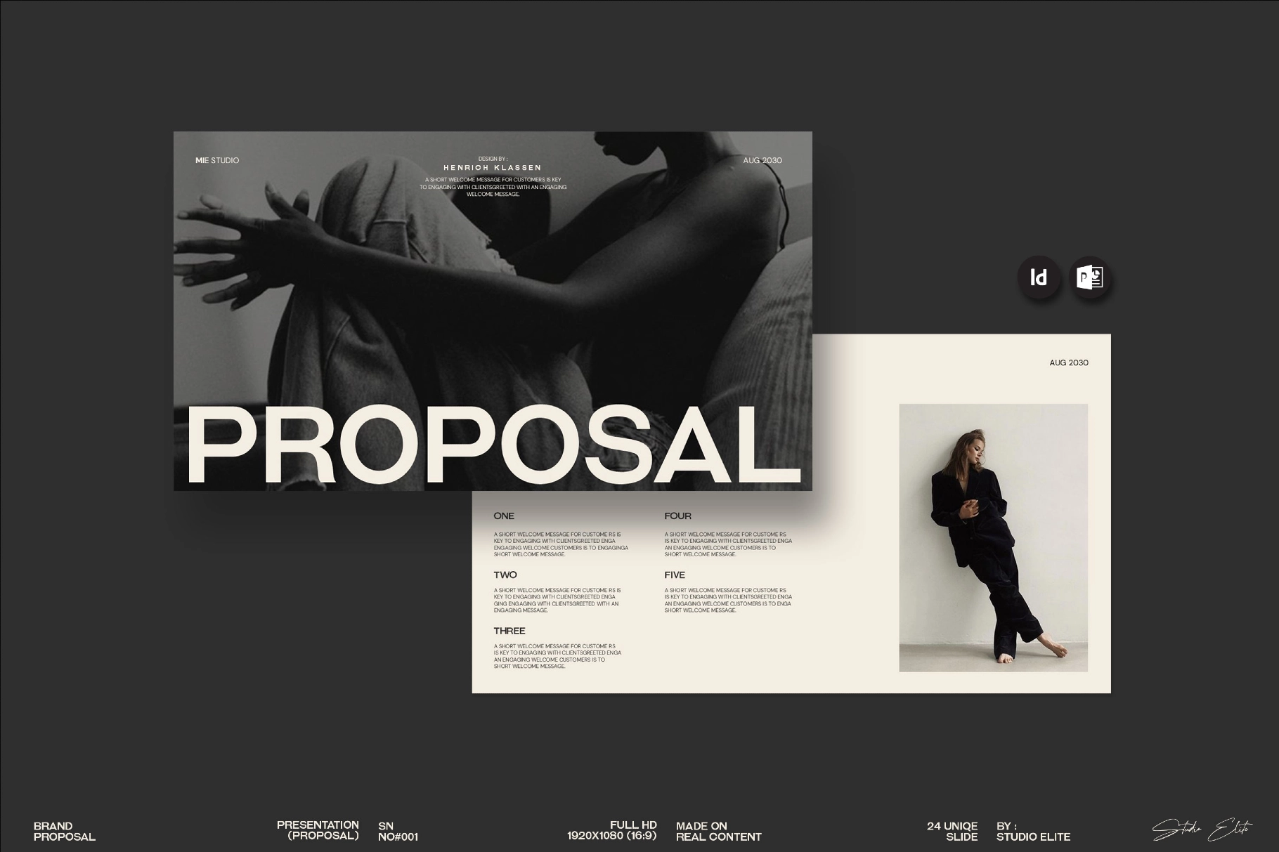 Brand Proposal Presentation Template