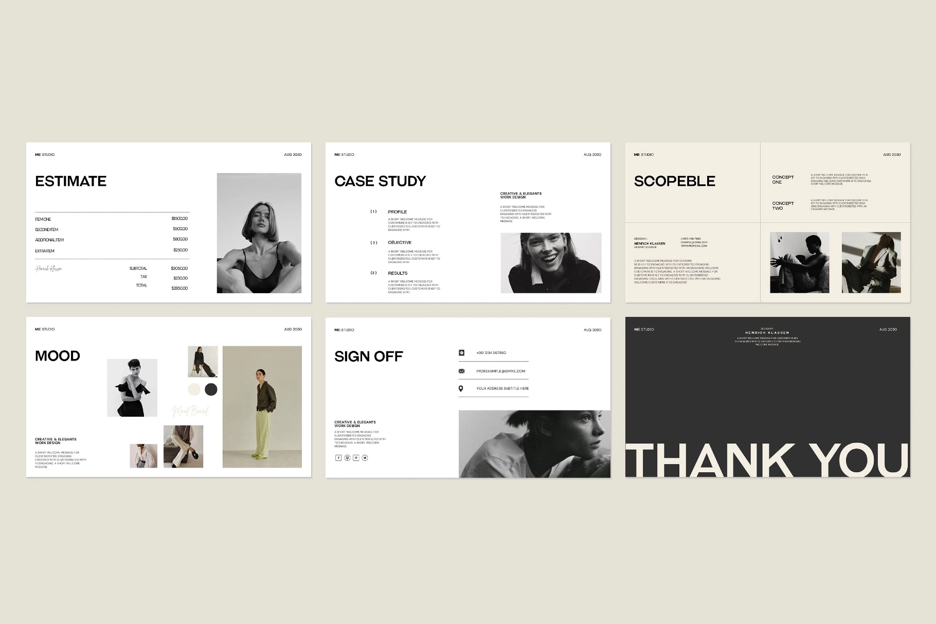 Brand Proposal Presentation Template