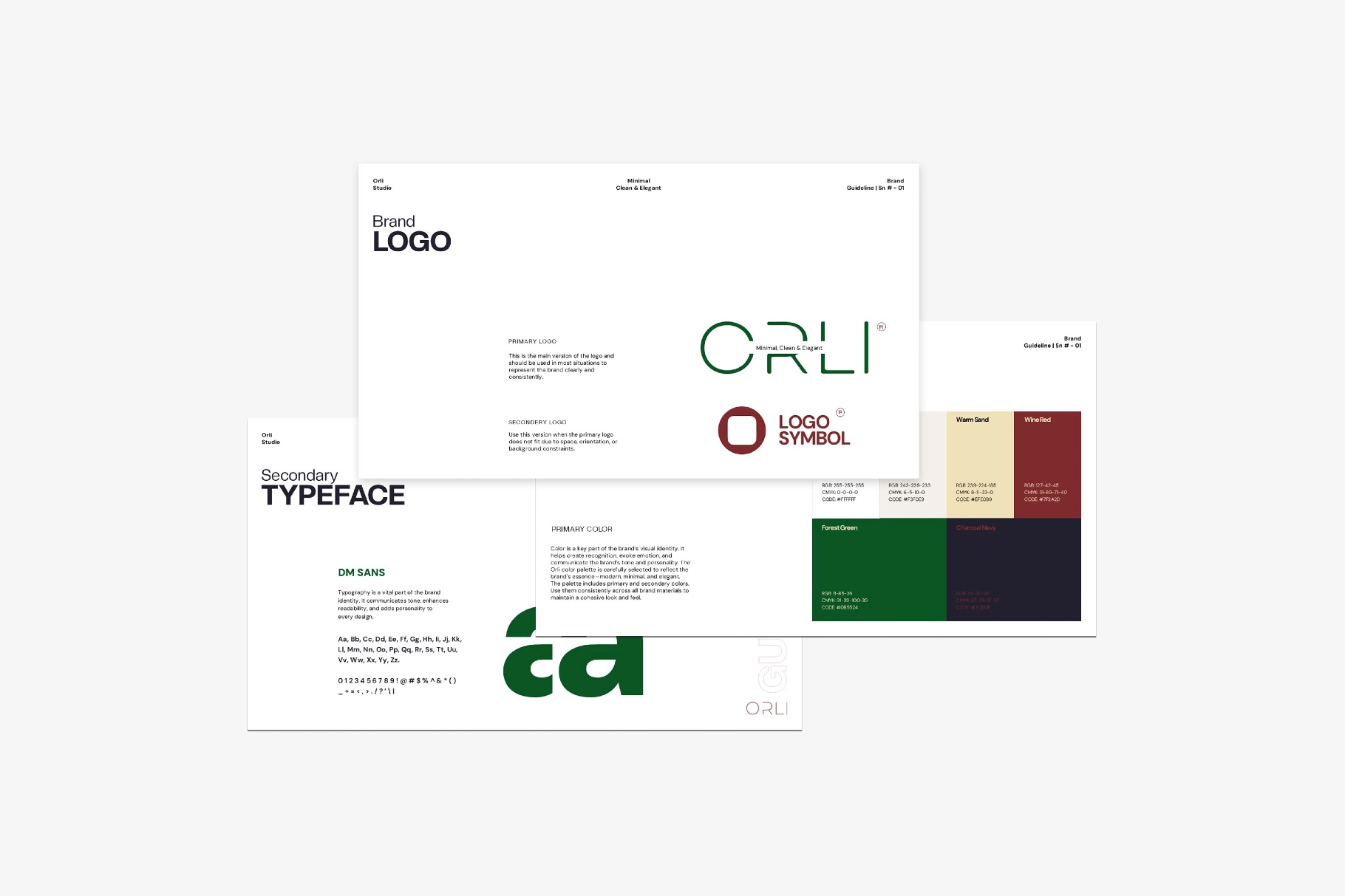 ORLI | Brand Guideline Template