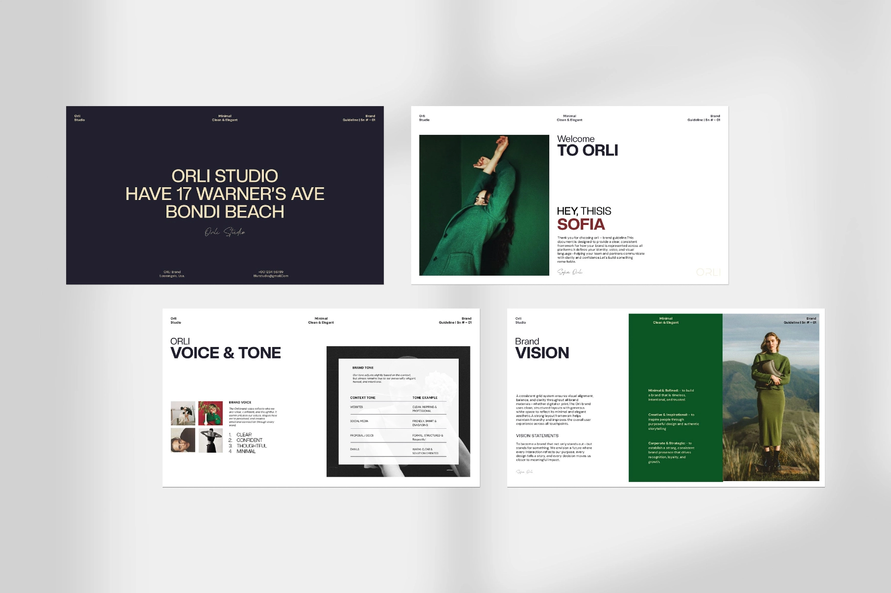 ORLI | Brand Guideline Template