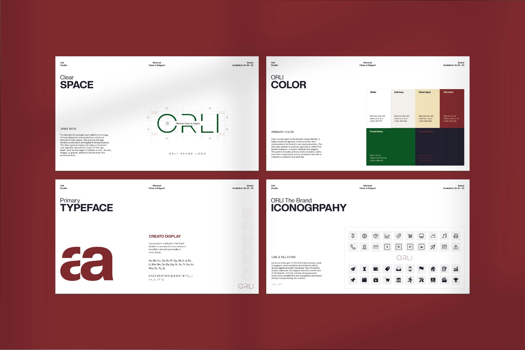 ORLI | Brand Guideline Template