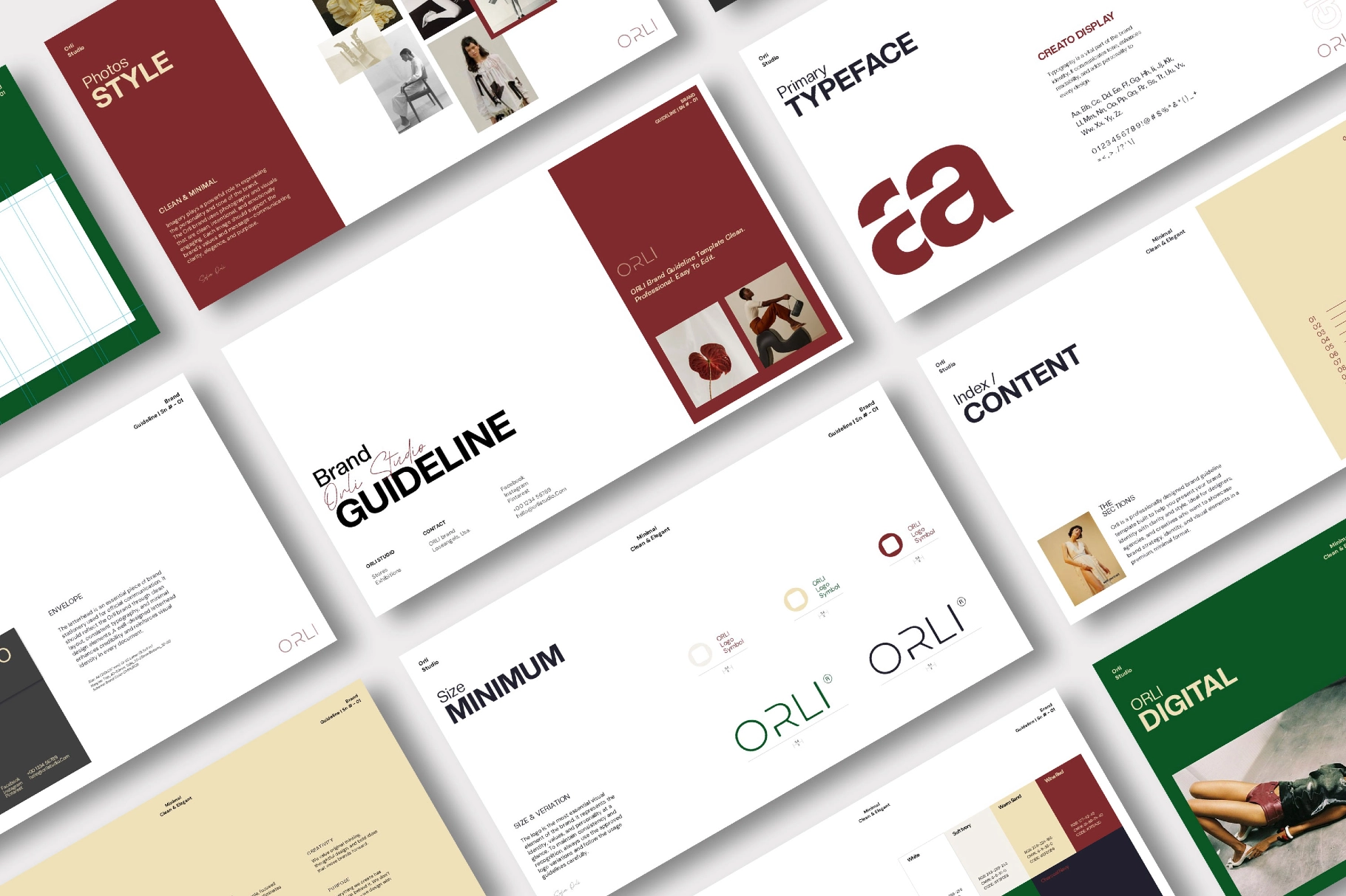 ORLI | Brand Guideline Template