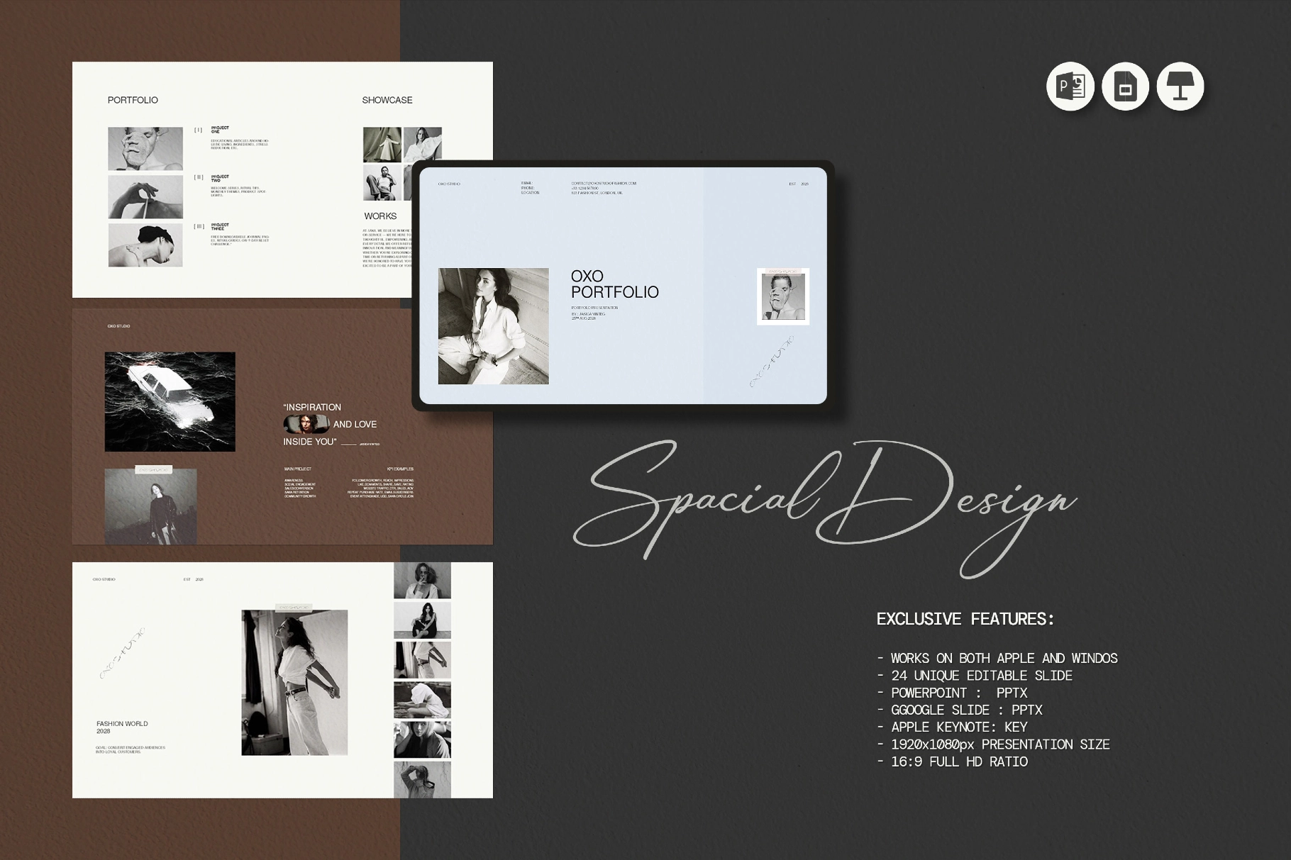 OXO | Portfolio Presentation Template