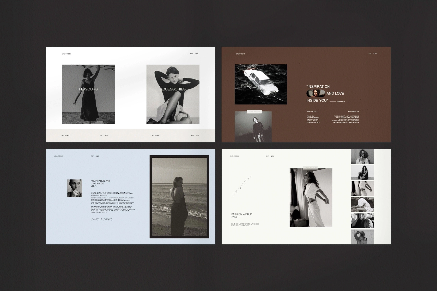 OXO | Portfolio Presentation Template