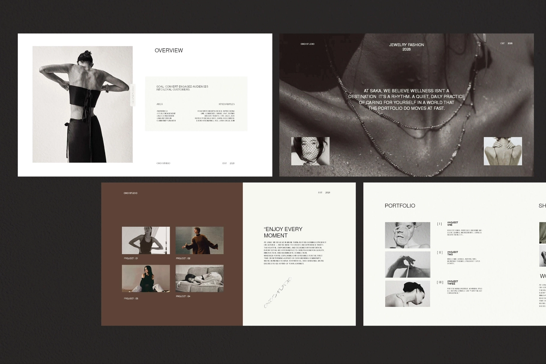 OXO | Portfolio Presentation Template