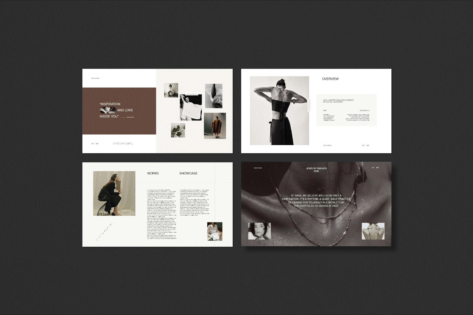 OXO | Portfolio Presentation Template