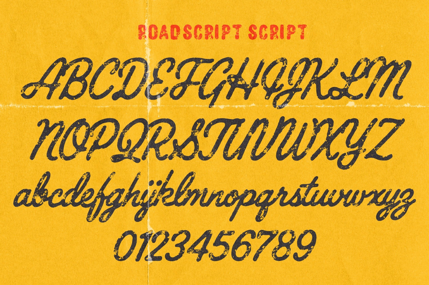 Roadscript – Retro Font Duo