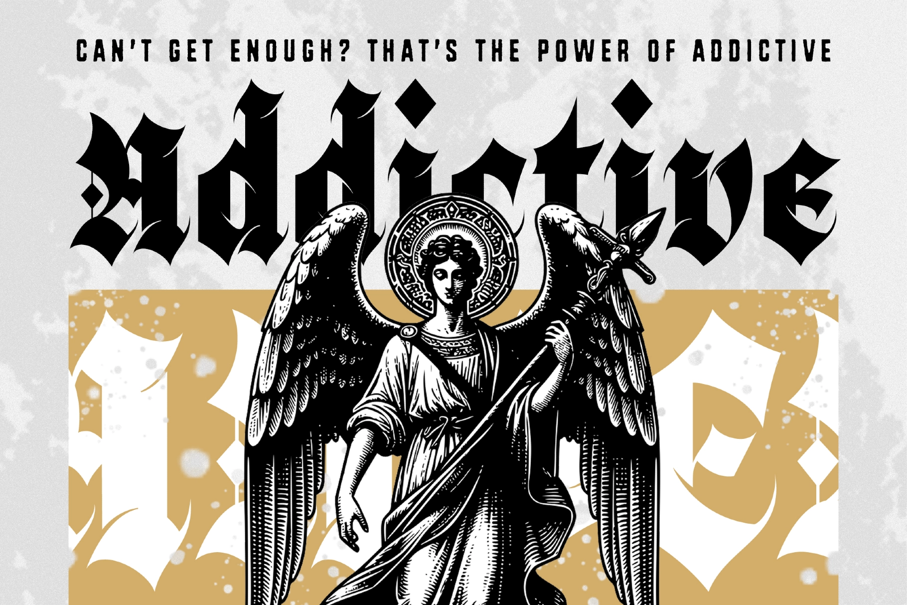 Black Webs - Gothic Blackletter