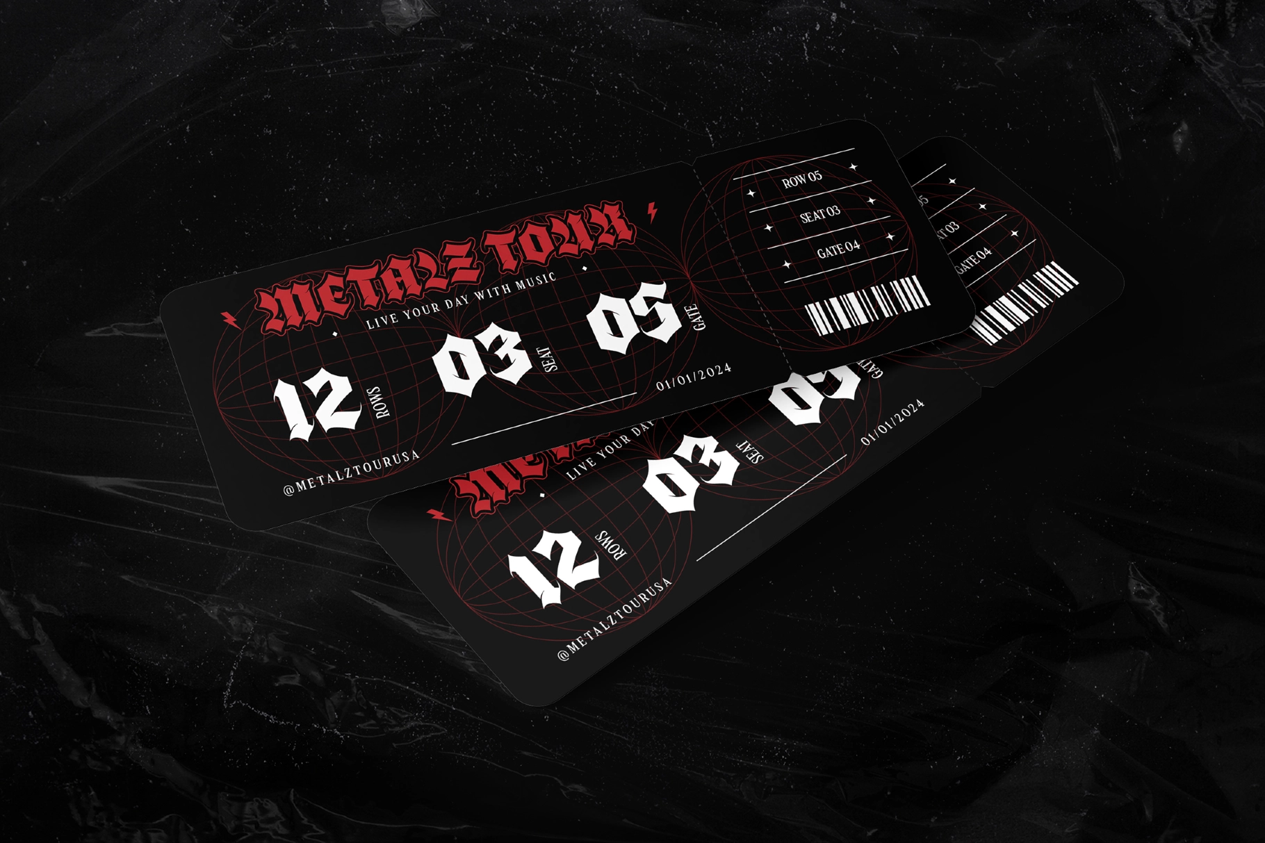 Black Webs - Gothic Blackletter