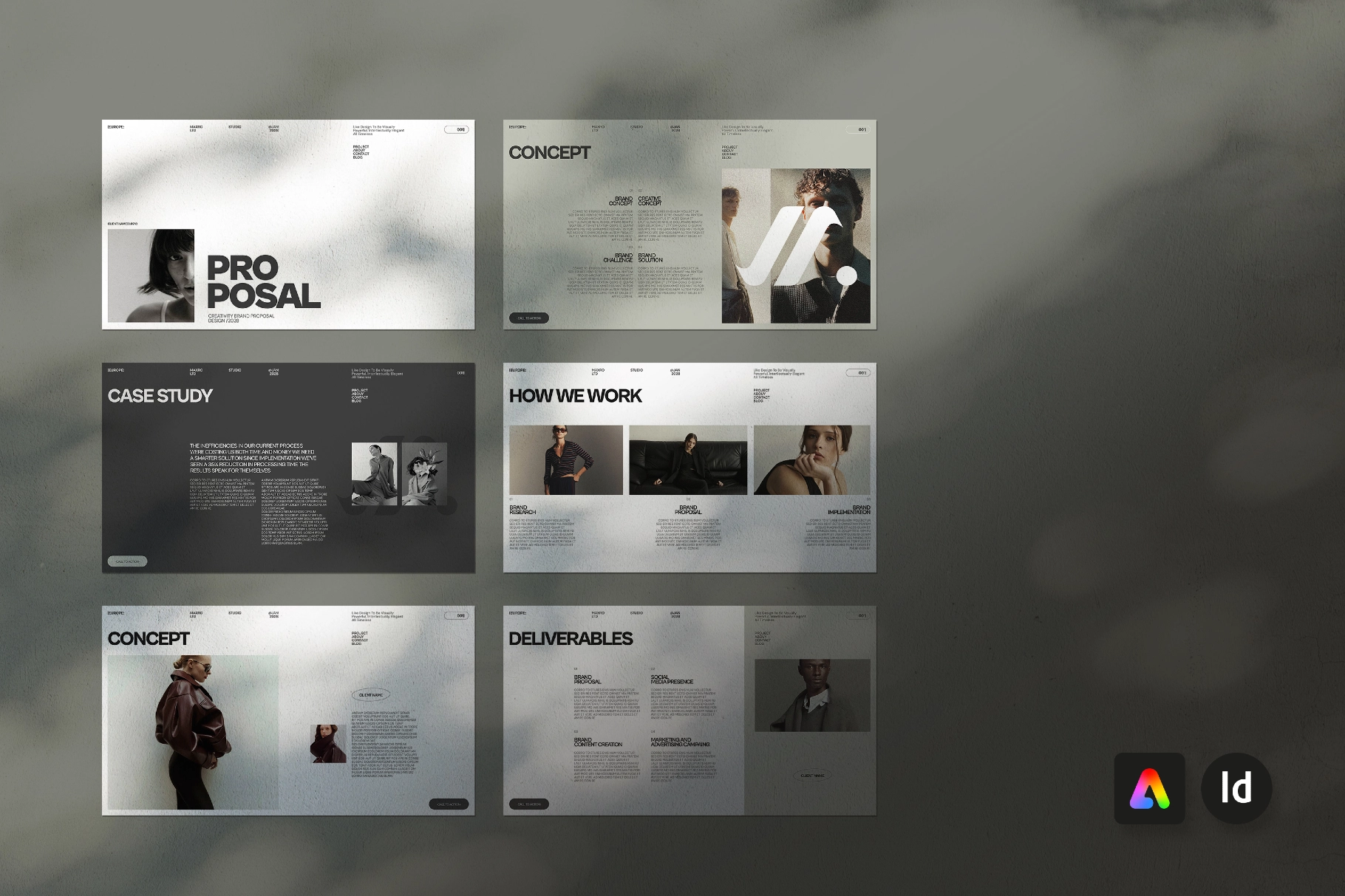 Maxro | Brand Proposal Template