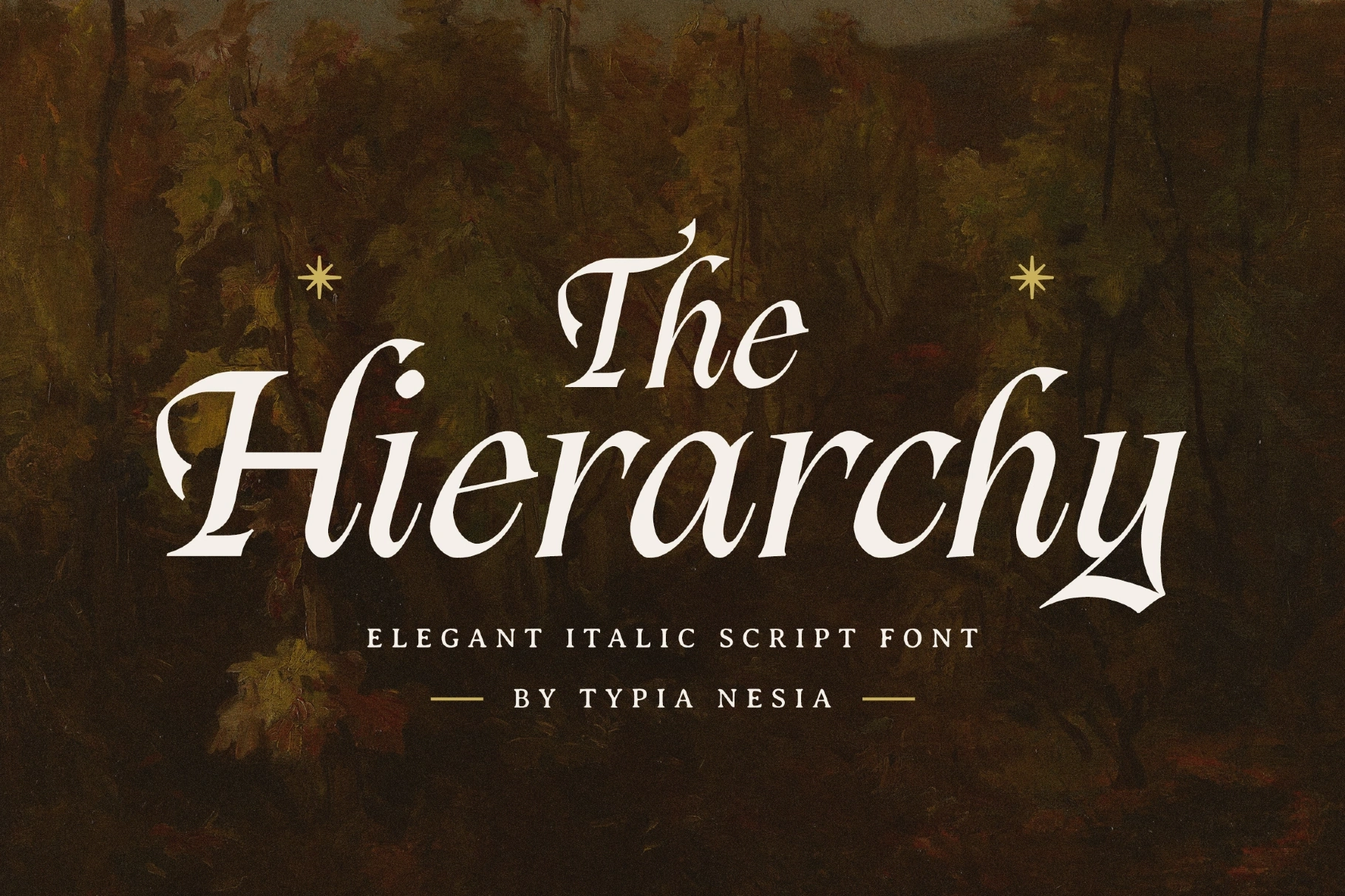 The Hierarchy - Luxury Italic Calligraphy