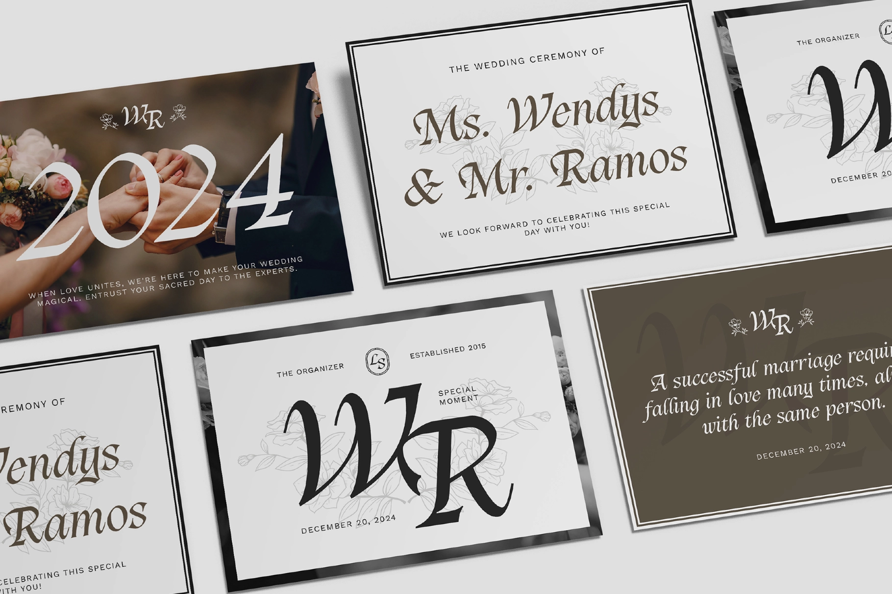 The Hierarchy - Luxury Italic Calligraphy