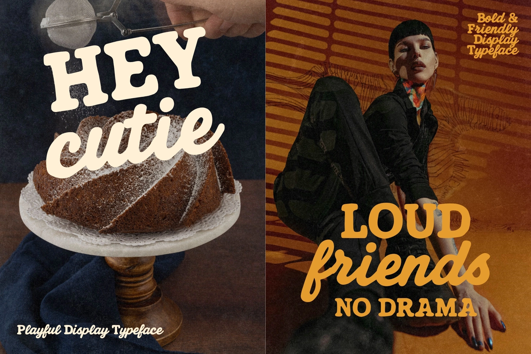 Bold Friends Forever Playful Font