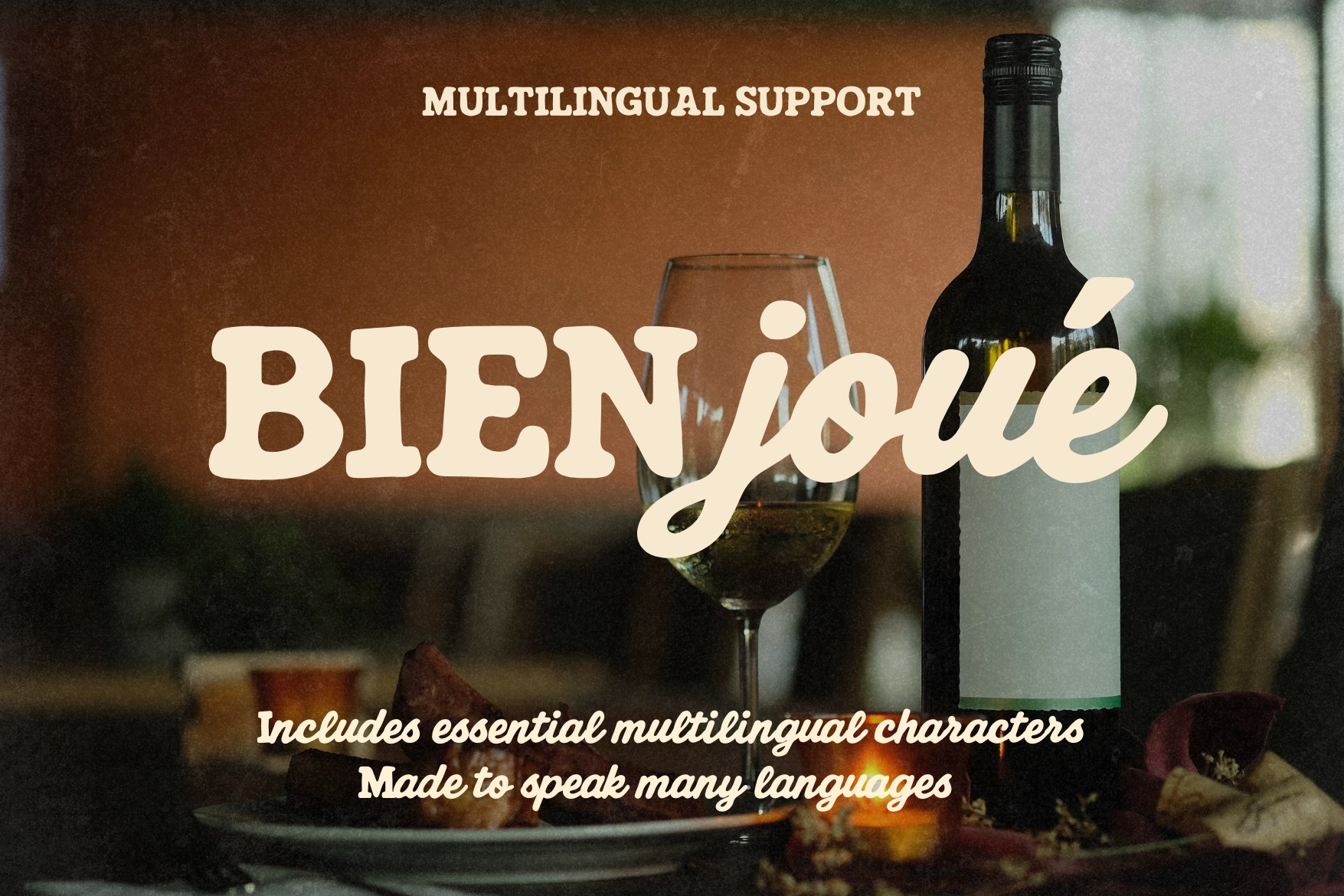 Bold Friends Forever Playful Font