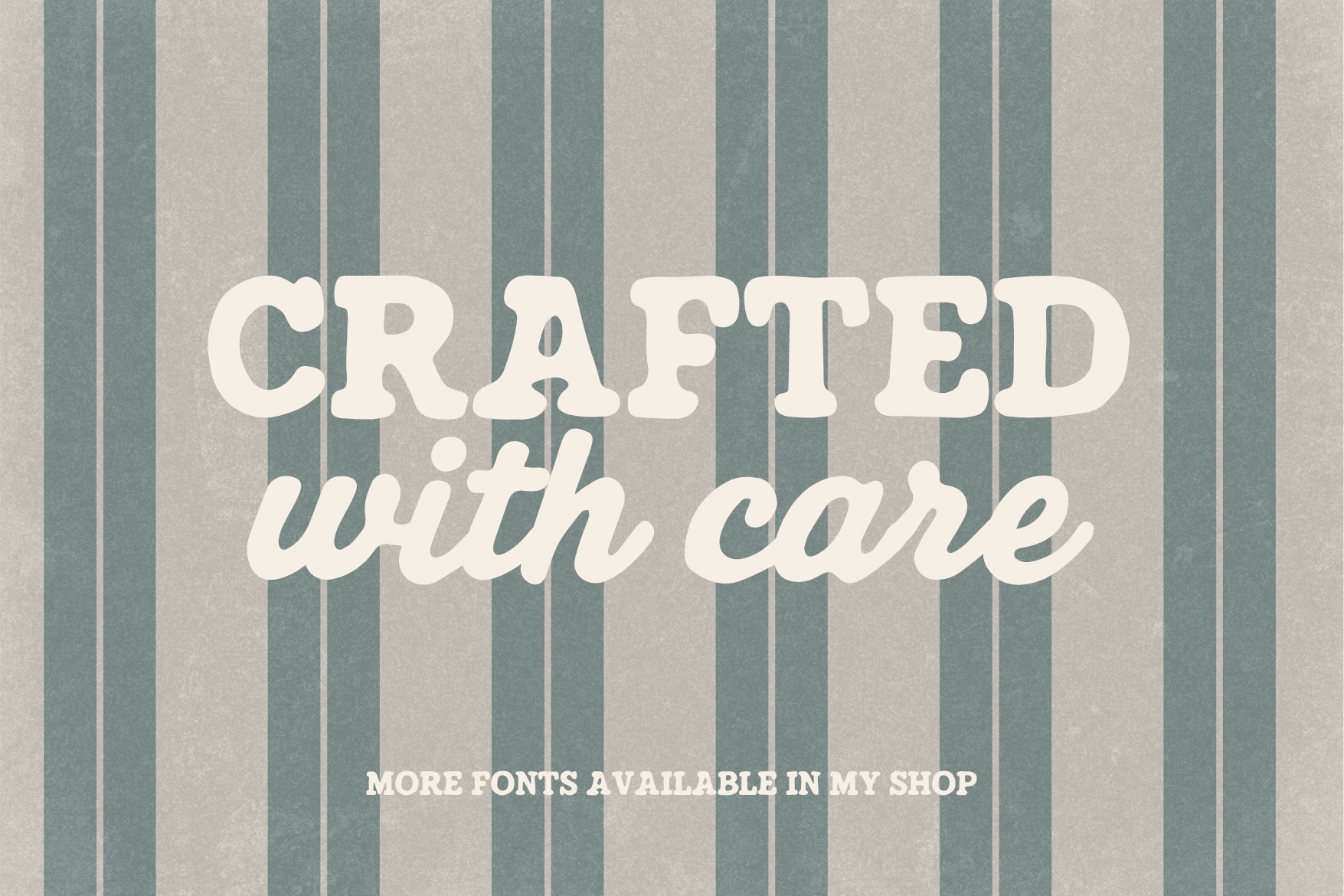 Bold Friends Forever Playful Font