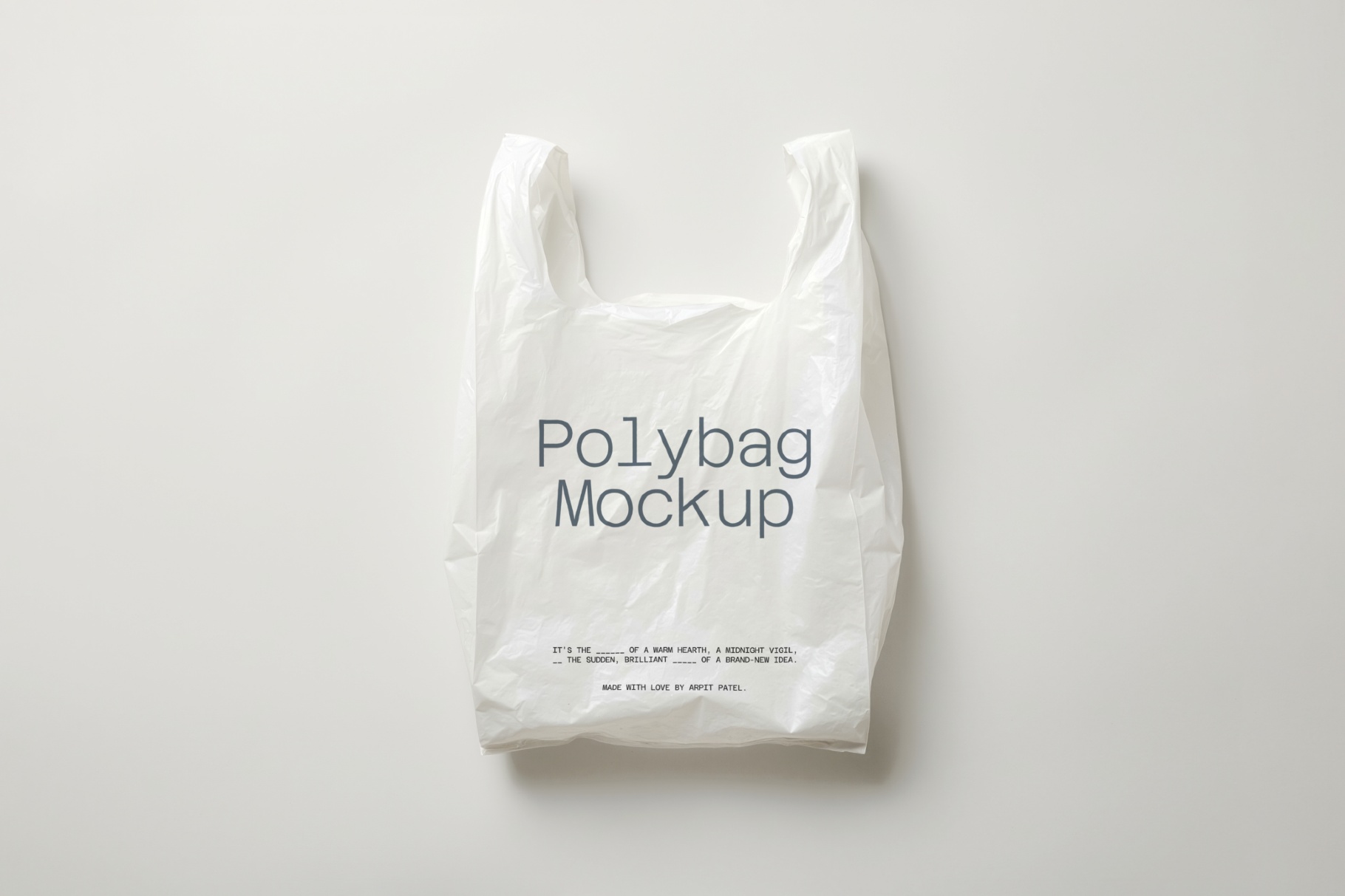 Polybag Mockup