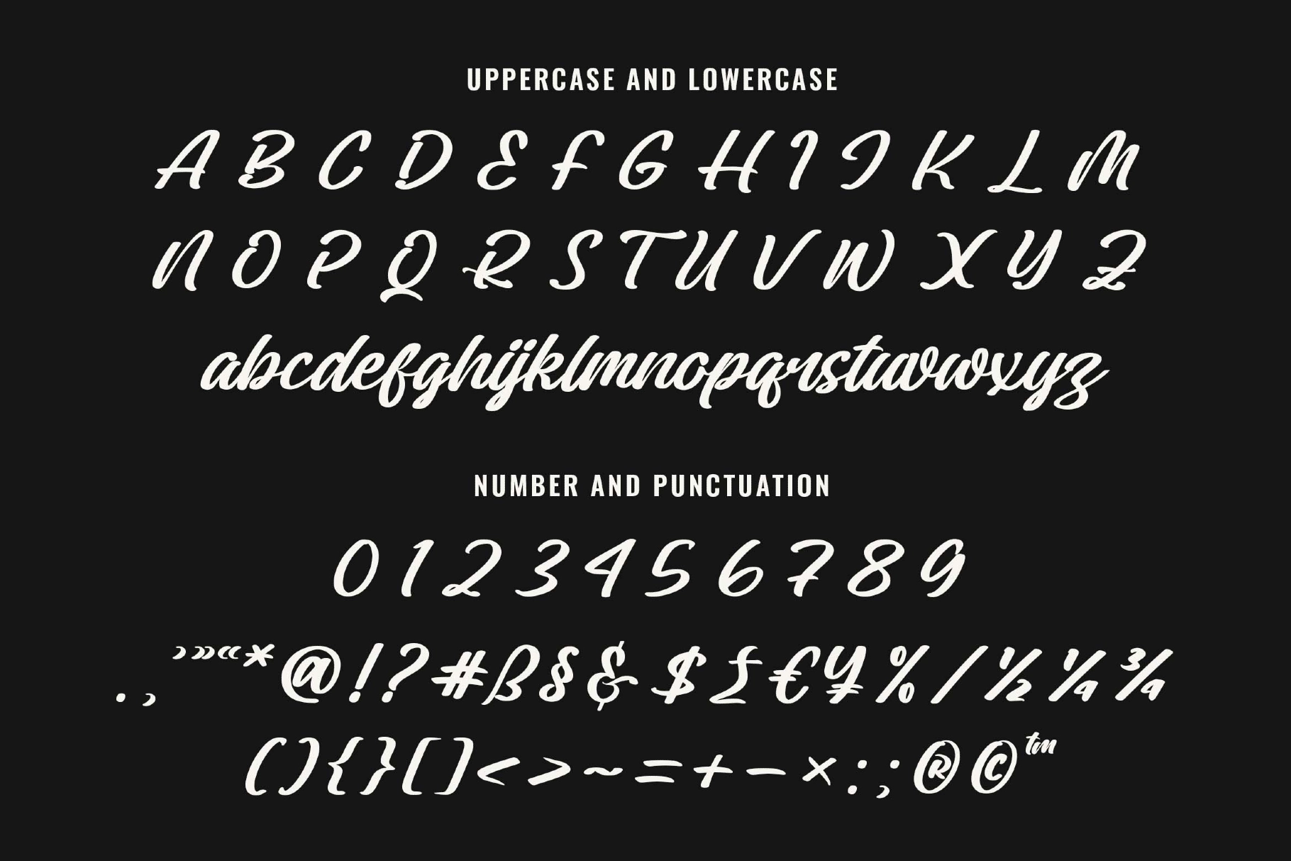 Montavie - Bold Script Typeface