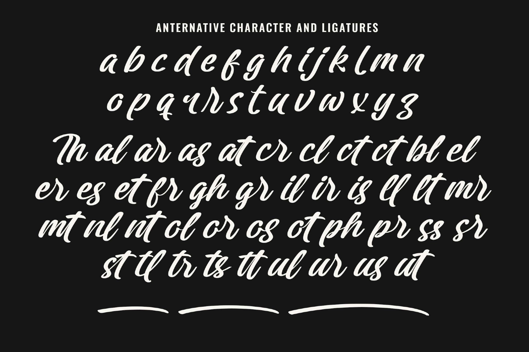 Montavie - Bold Script Typeface