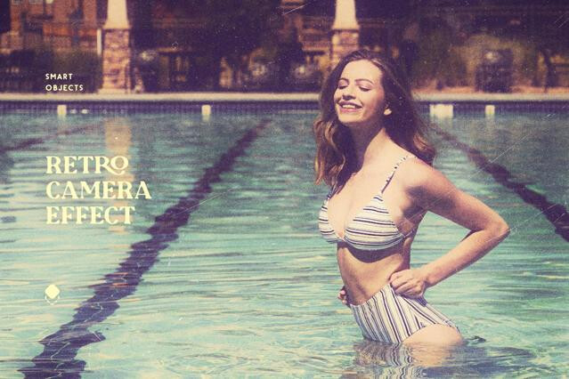 Retro Camera Photo Effect