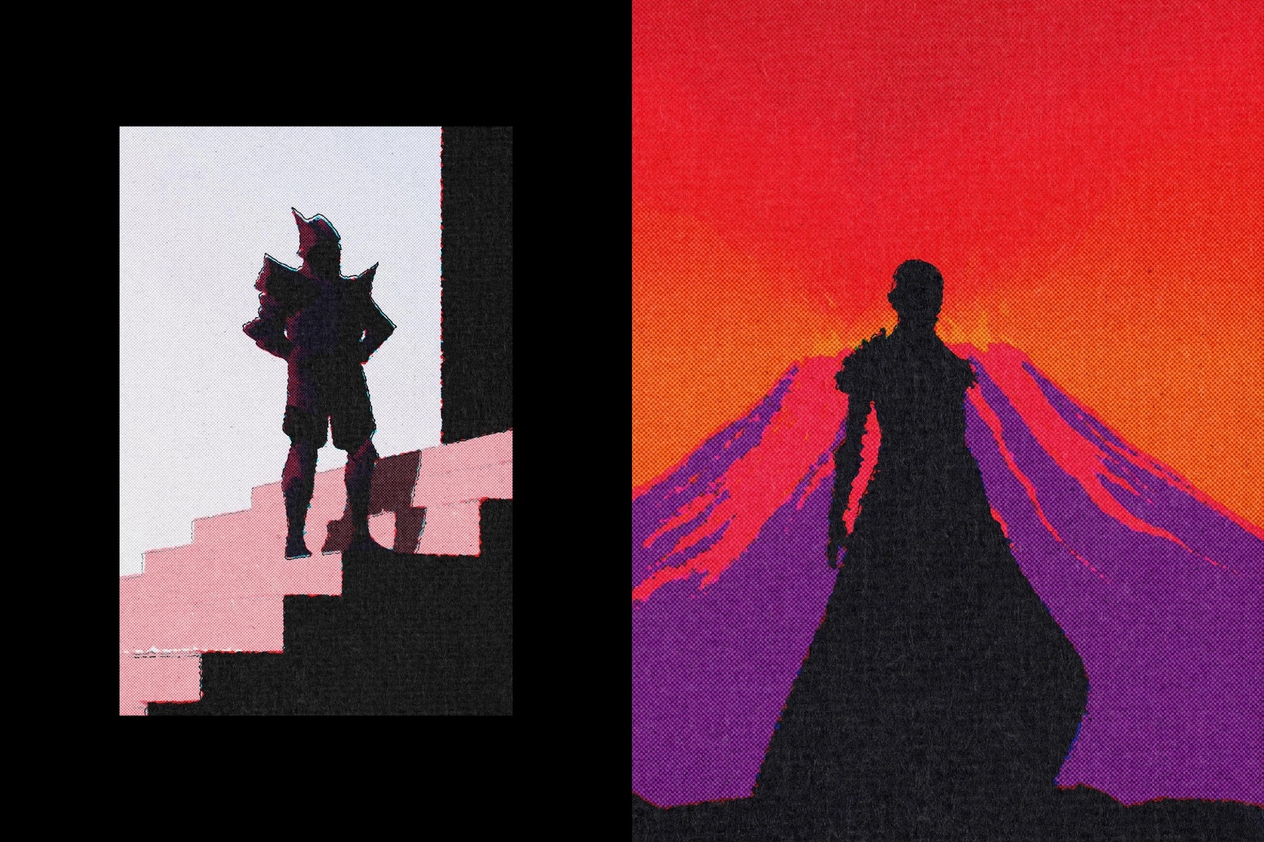 Retro Misprint Design Effect