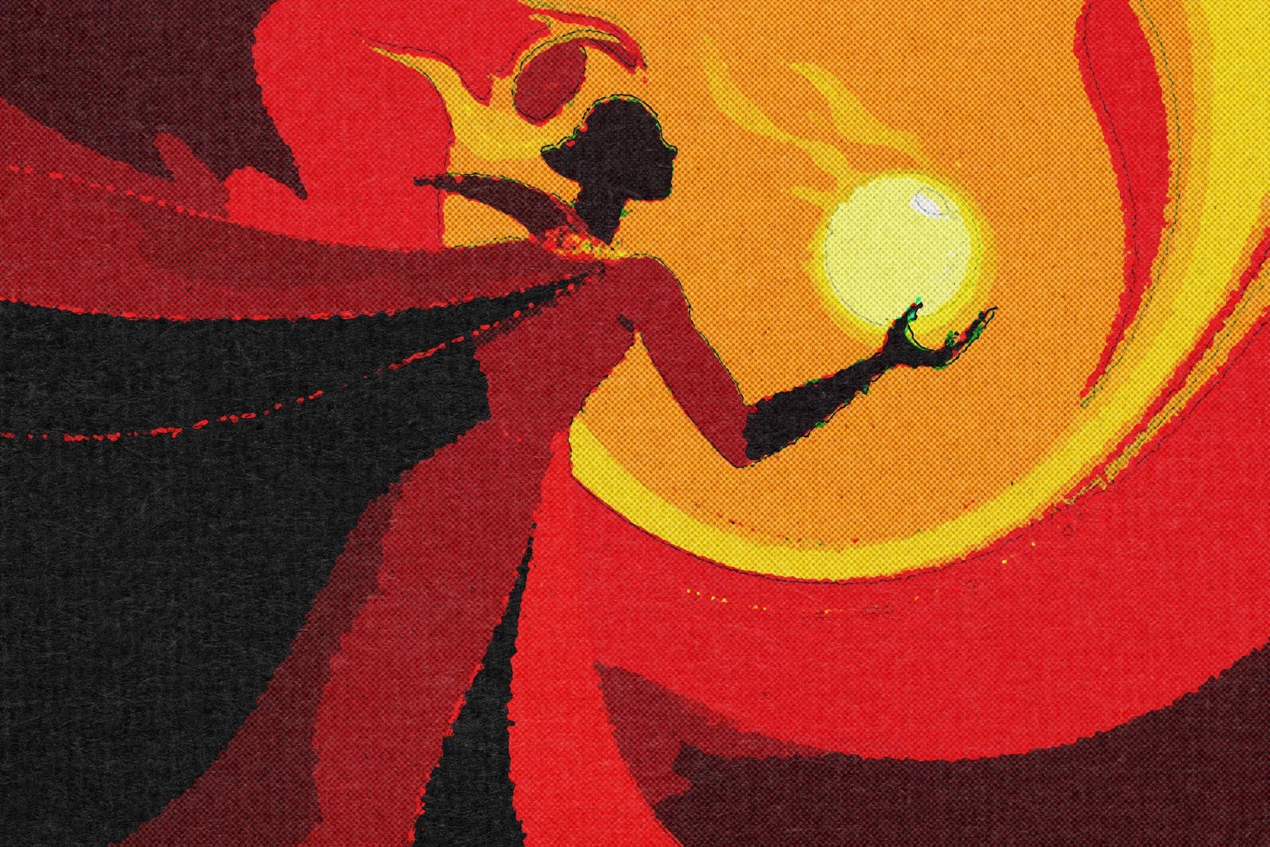 Retro Misprint Design Effect