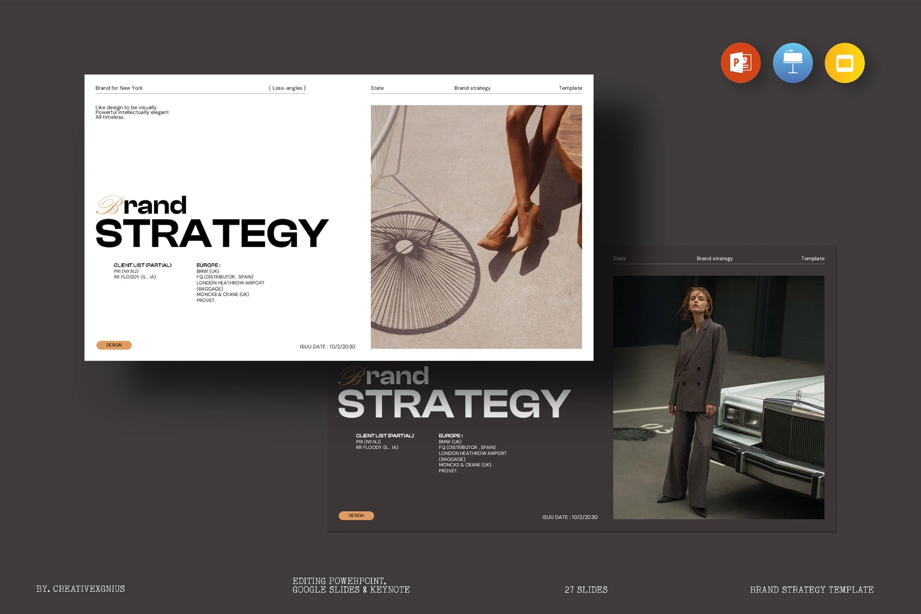 Brand Strategy Presentation Template