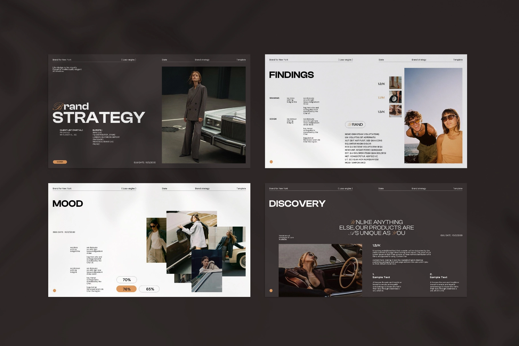 Brand Strategy Presentation Template