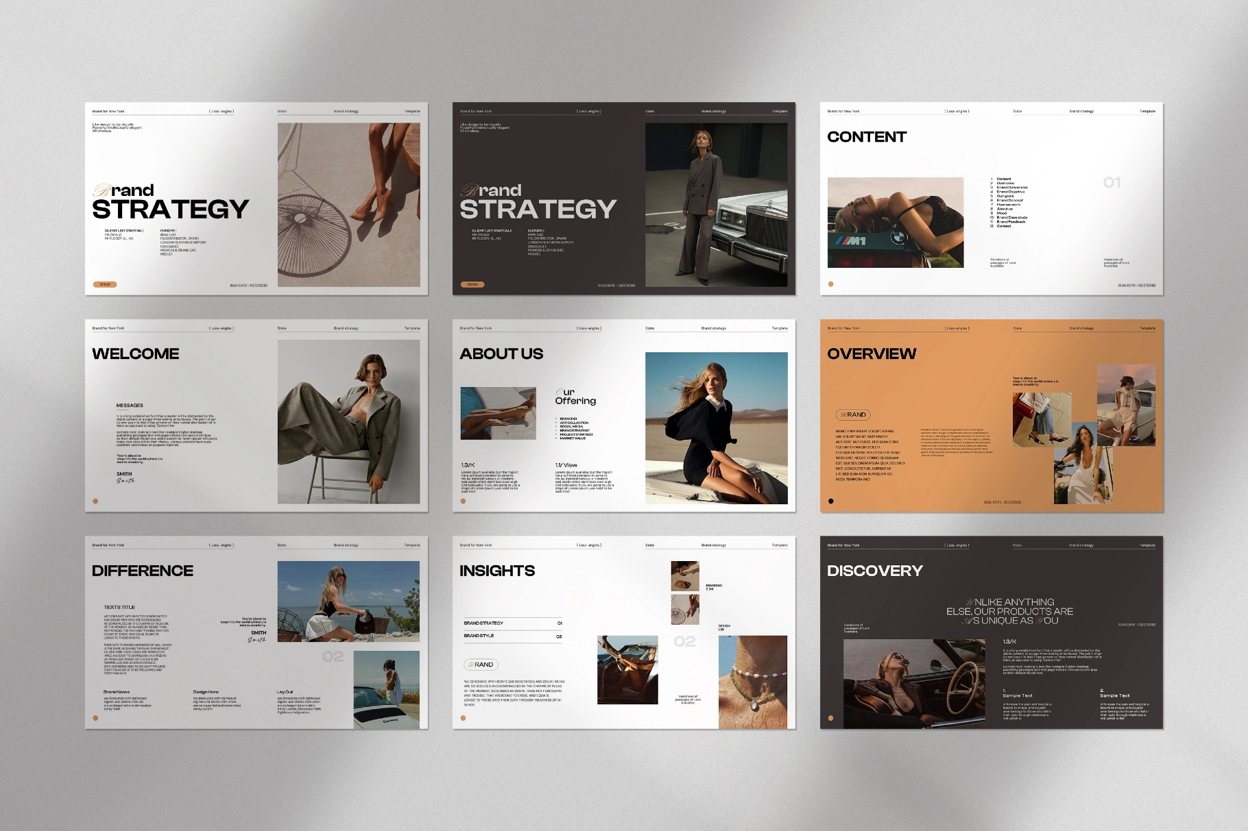 Brand Strategy Presentation Template