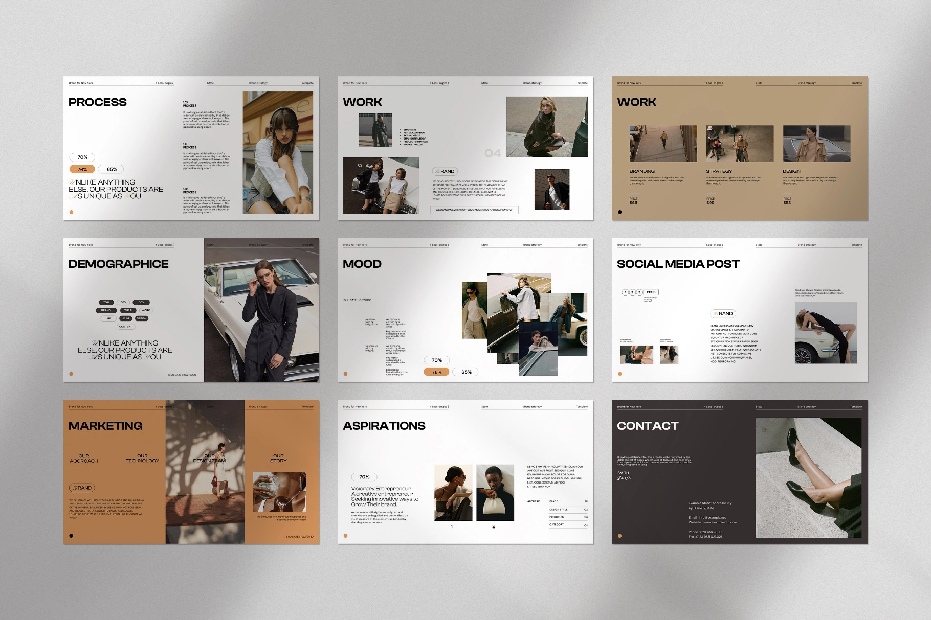 Brand Strategy Presentation Template