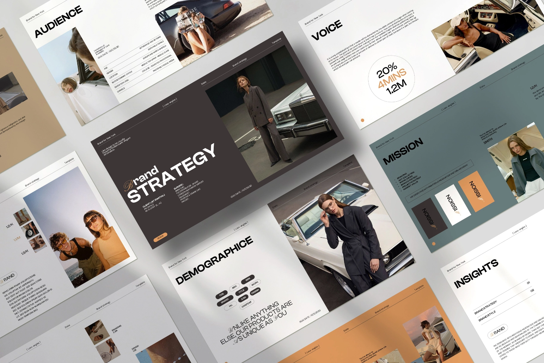 Brand Strategy Presentation Template
