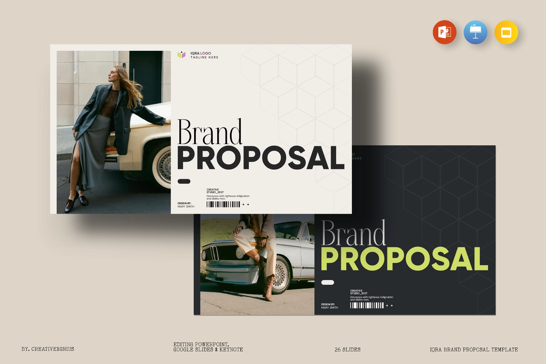 IQRA-Brand Proposal Presentation Template