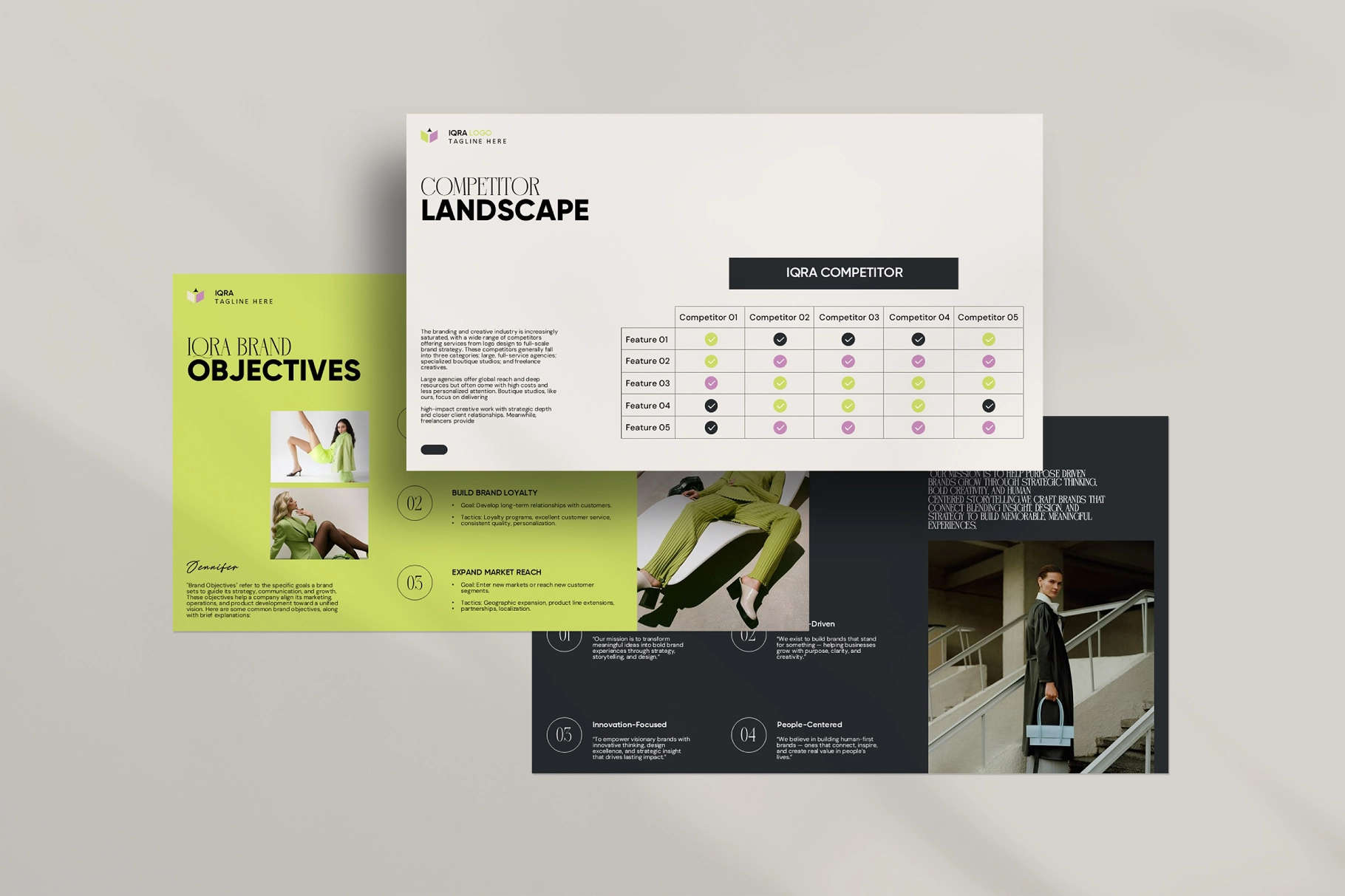 IQRA-Brand Proposal Presentation Template