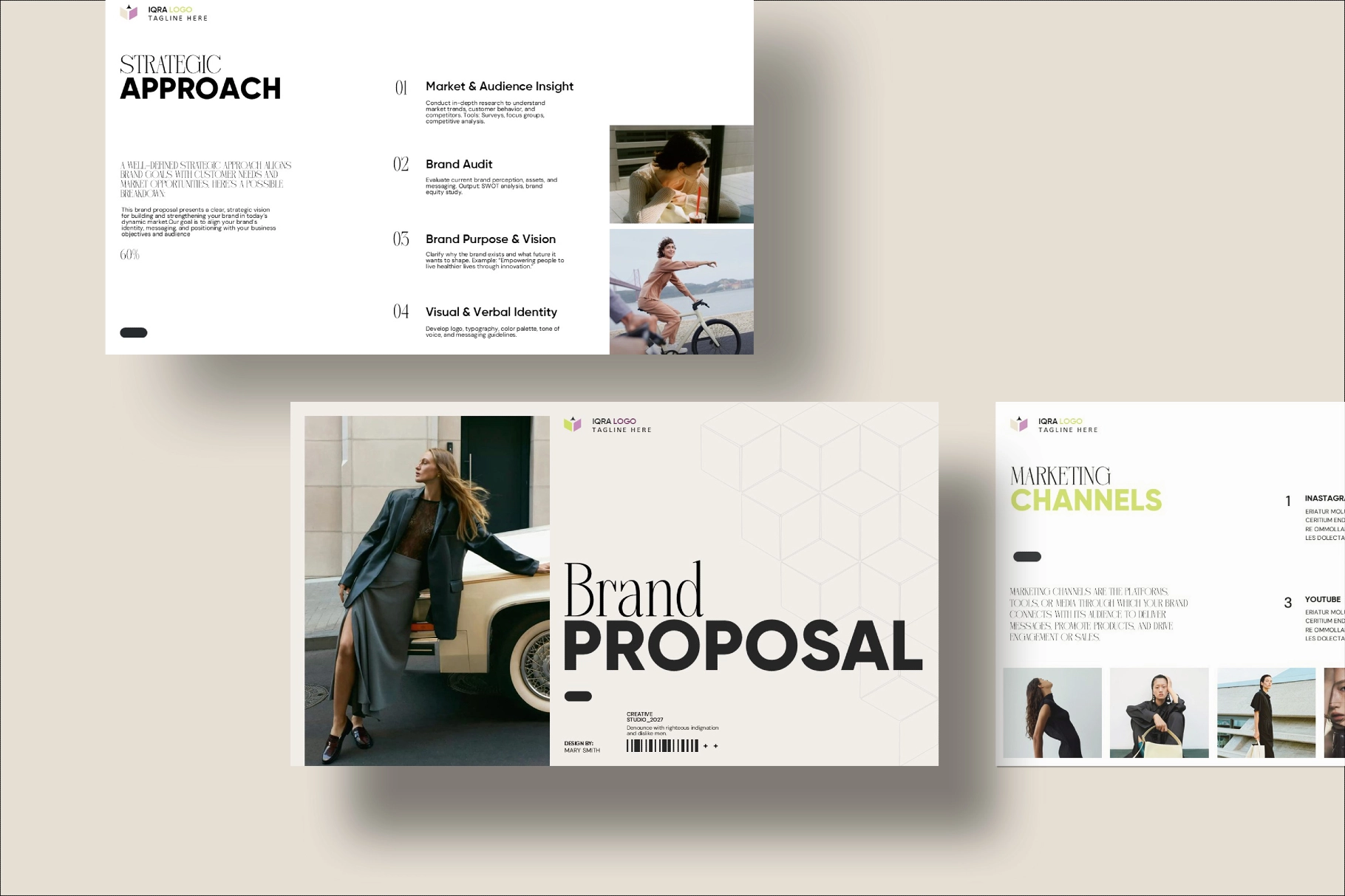 IQRA-Brand Proposal Presentation Template