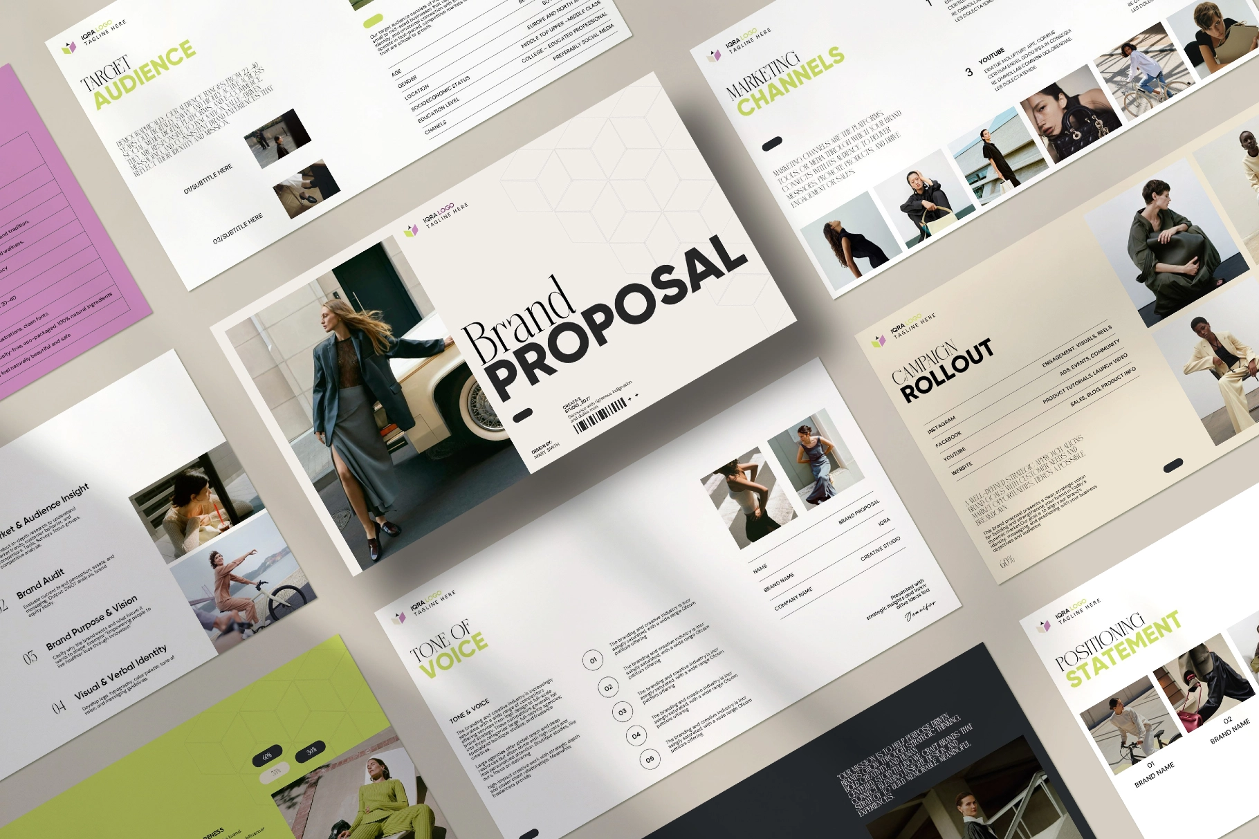 IQRA-Brand Proposal Presentation Template