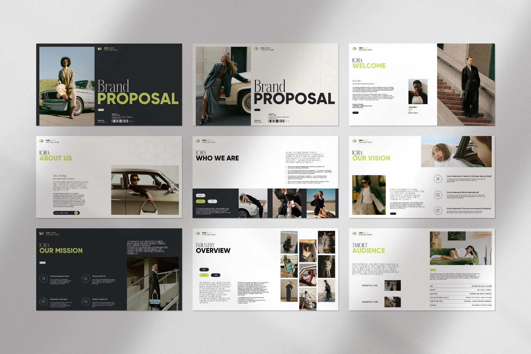 IQRA-Brand Proposal Presentation Template