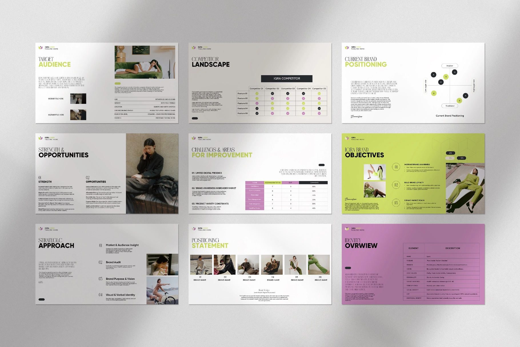 IQRA-Brand Proposal Presentation Template